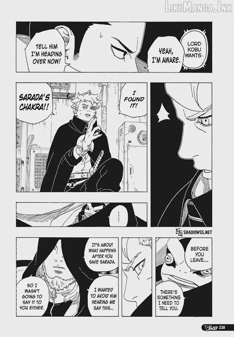 Boruto: Two Blue Vortex Chapter 38 page 34 - 