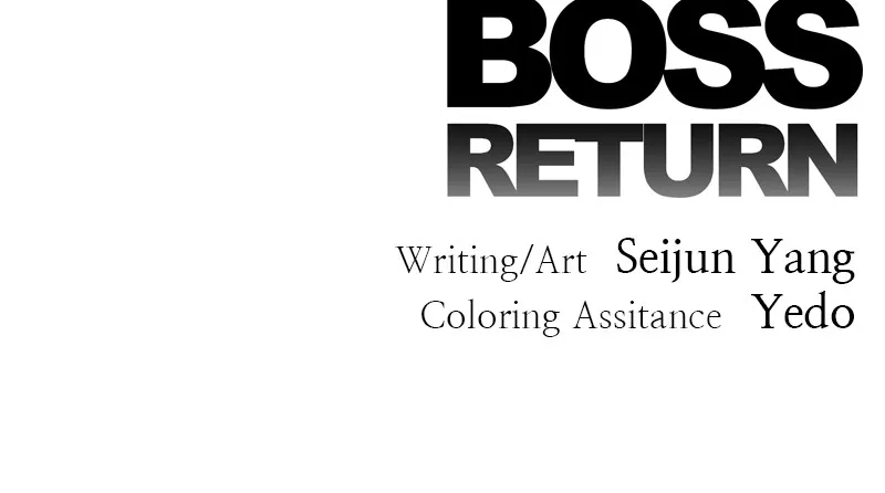 BOSS RETURN Chapter 18 page 92 - 