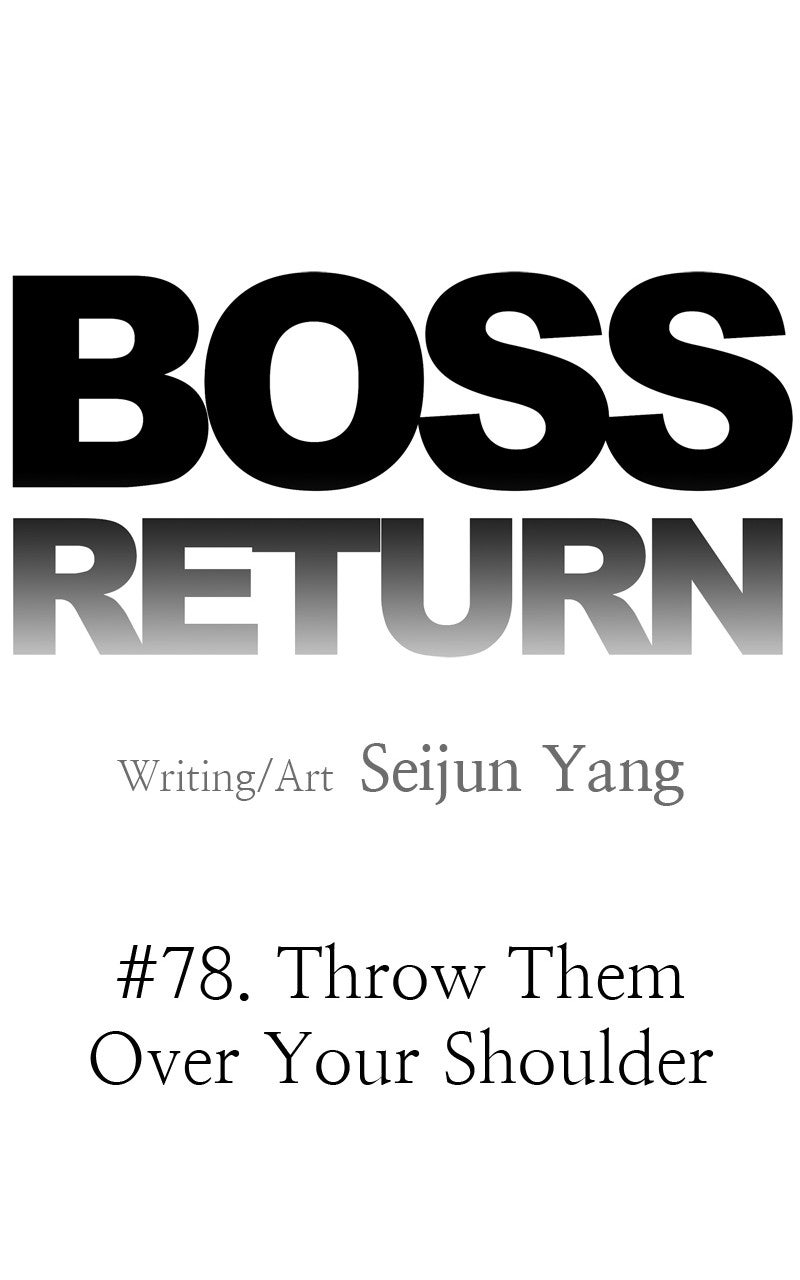 BOSS RETURN Ep. 78 - Throw Them Over Your Shoulder page 12 - 