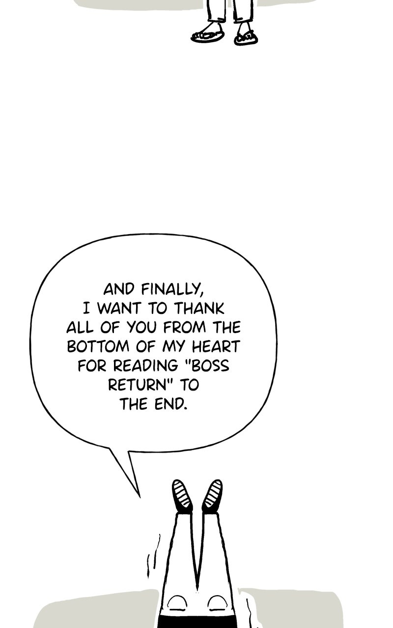 BOSS RETURN Afterword page 12 - 