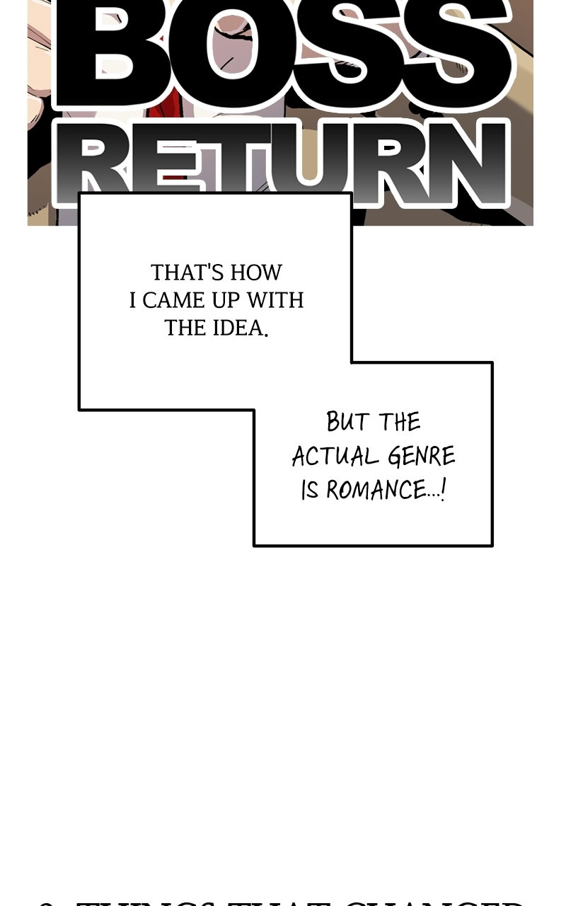 BOSS RETURN Afterword page 18 - 