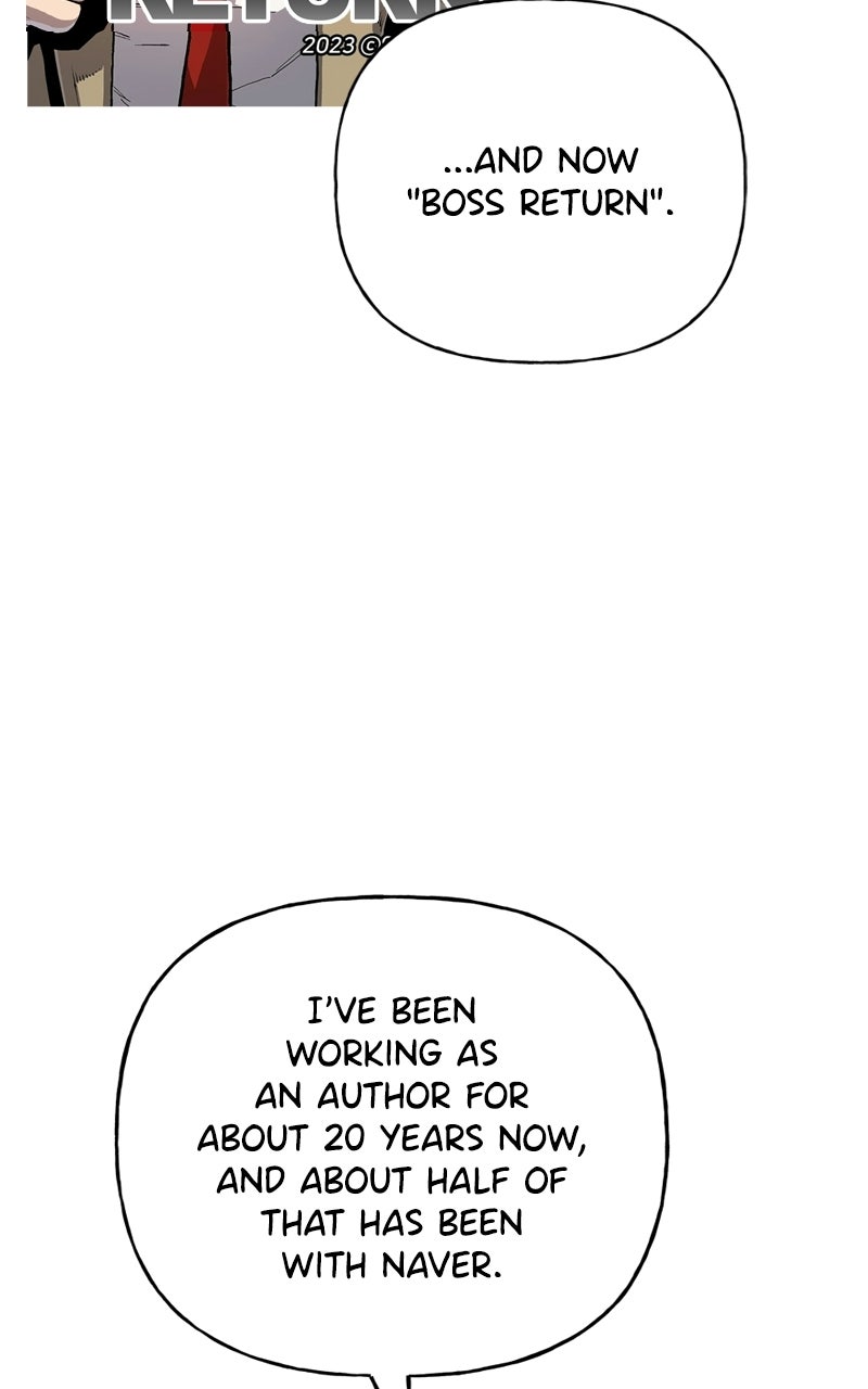 BOSS RETURN Afterword page 6 - 