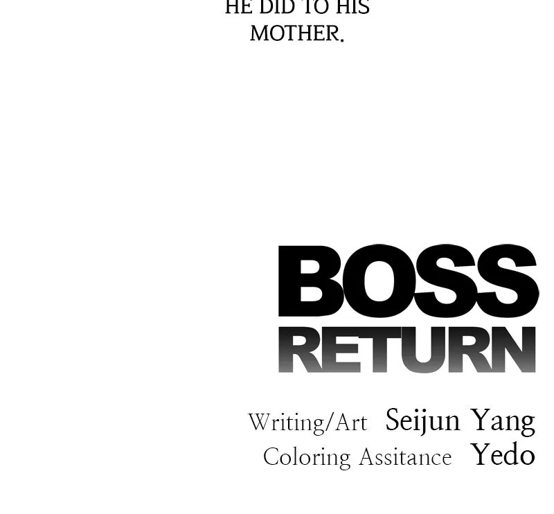 BOSS RETURN Chapter 9 page 93 - 