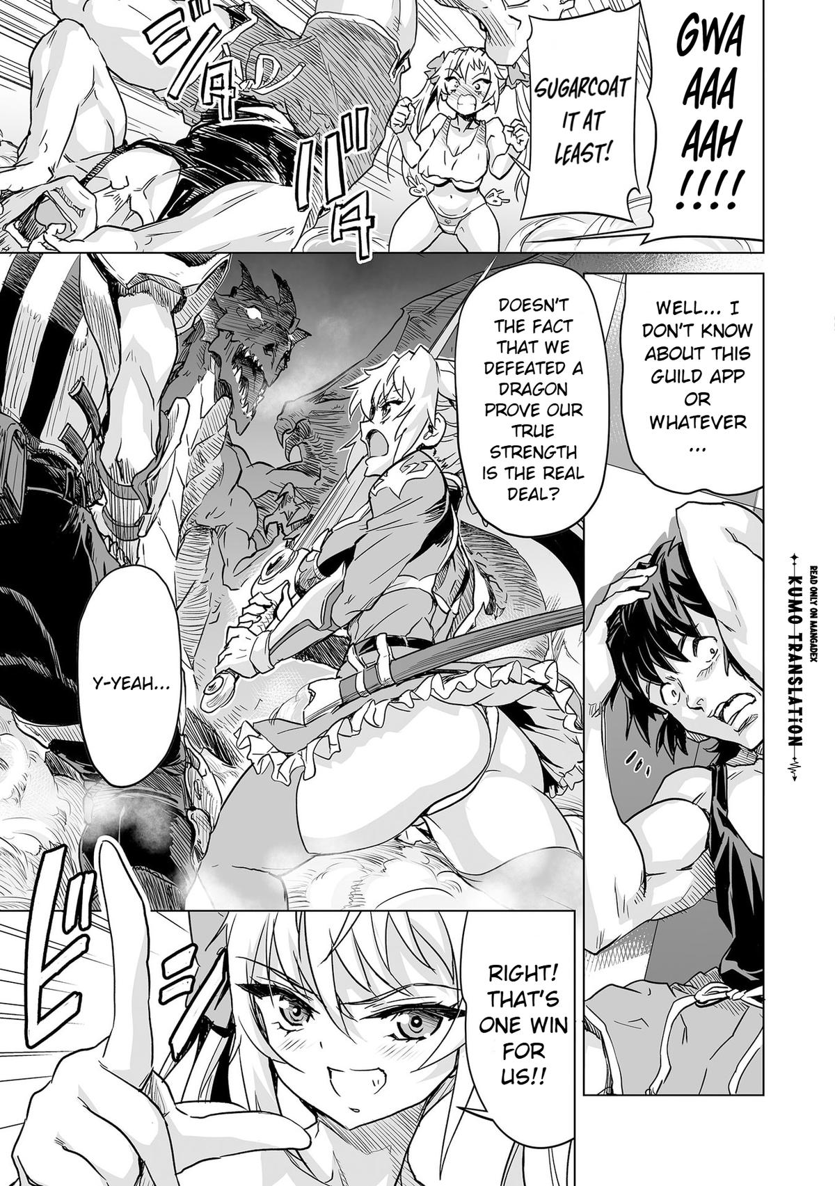 Boukensha Matching App de Aishou Batsugun Dakedo Seikaku Saiakuna Onna to Party Kunda Kekka Chapter 5 page 13 - 