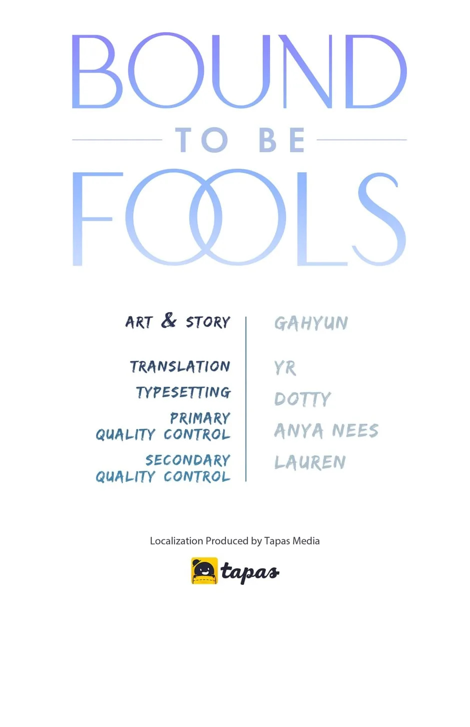 Bound to Be Fools Chapter 2 page 2 - 