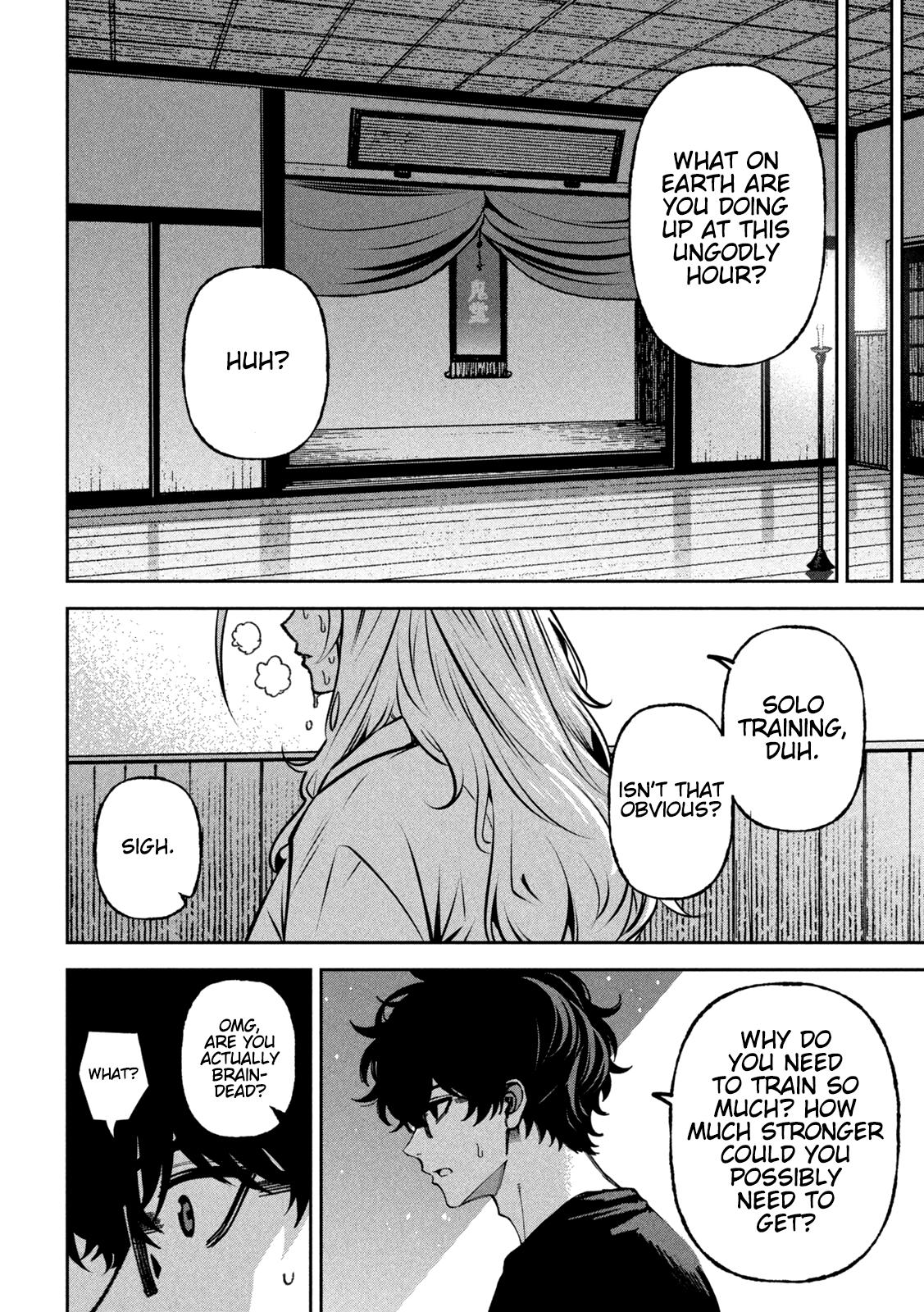 Bouryoku Banzai Chapter 73 page 12 - 