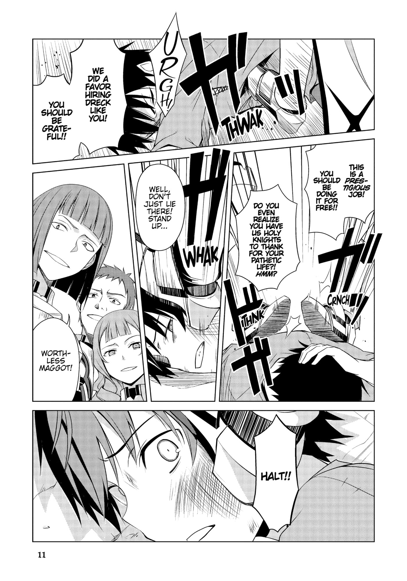 Boushoku no Berserk: Ore dake Level to Iu Gainen o Toppa Shite Saikyou Chapter 1 page 11 - 