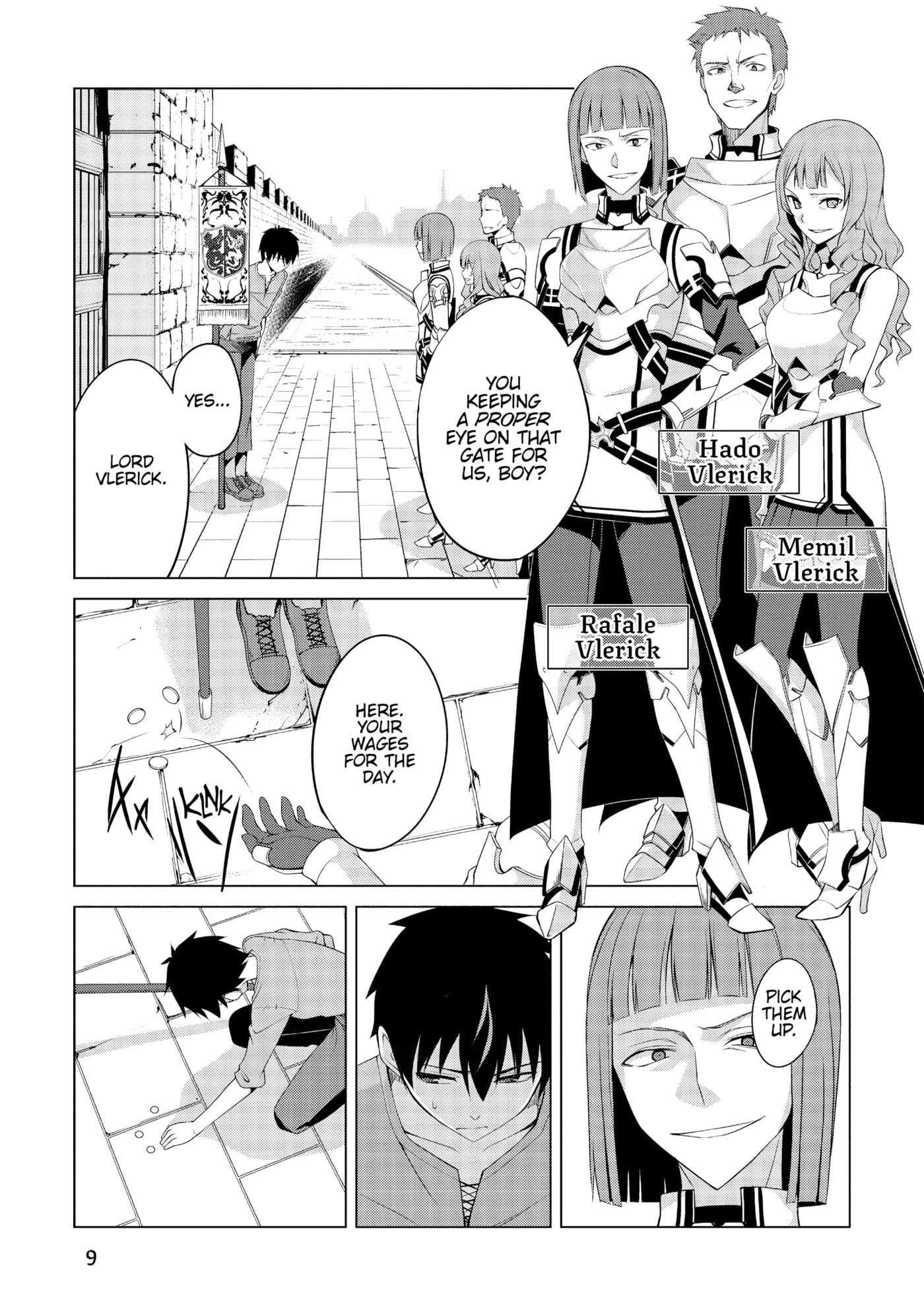 Boushoku no Berserk: Ore dake Level to Iu Gainen o Toppa Shite Saikyou Chapter 1 page 9 - 