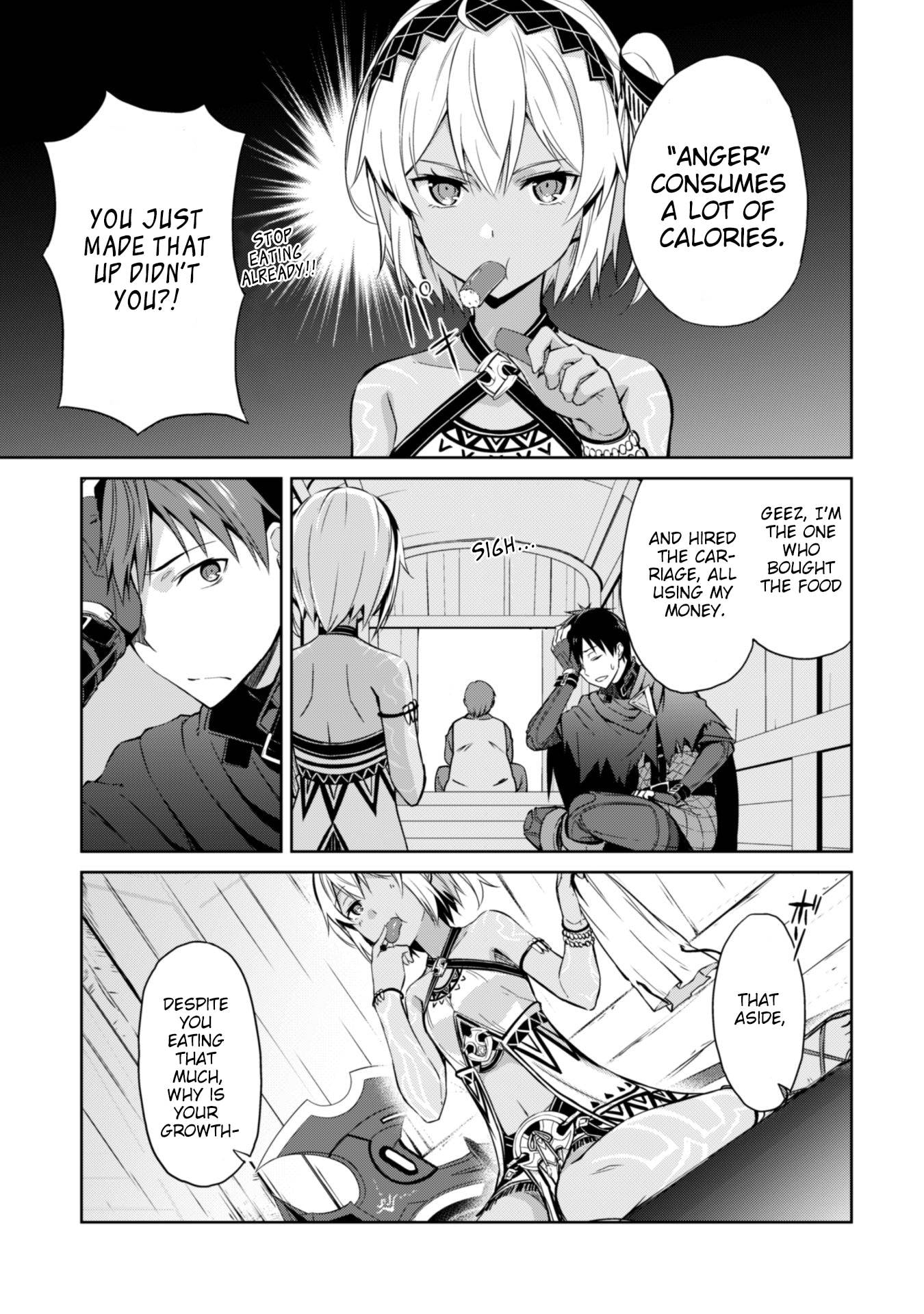 Boushoku no Berserk: Ore dake Level to Iu Gainen o Toppa Shite Saikyou Chapter 15.5 page 3 - 