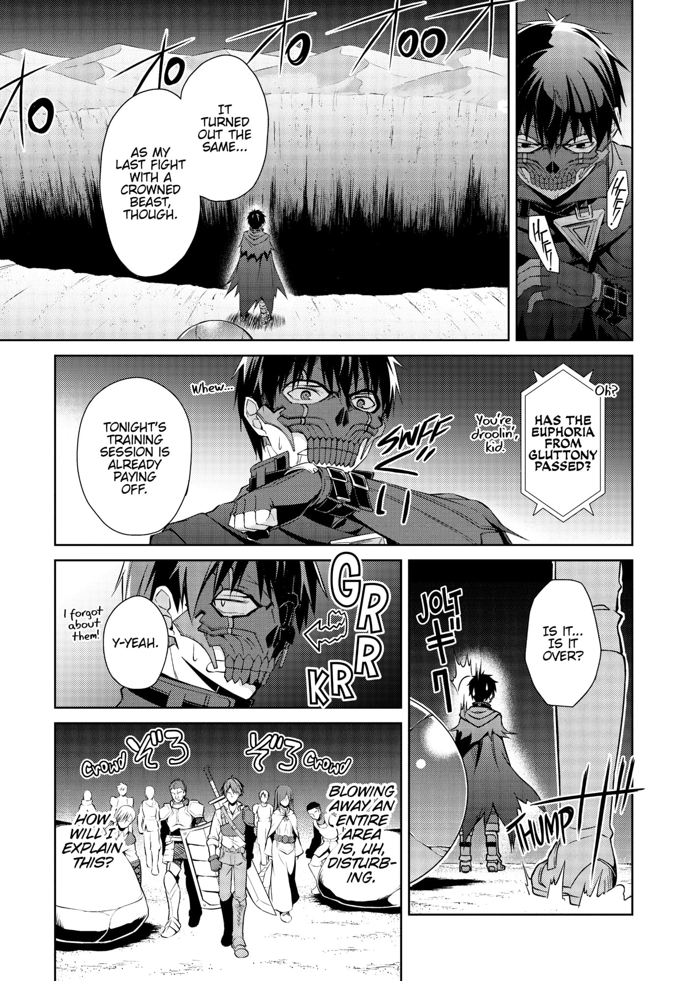 Boushoku no Berserk: Ore dake Level to Iu Gainen o Toppa Shite Saikyou Chapter 15 page 14 - 