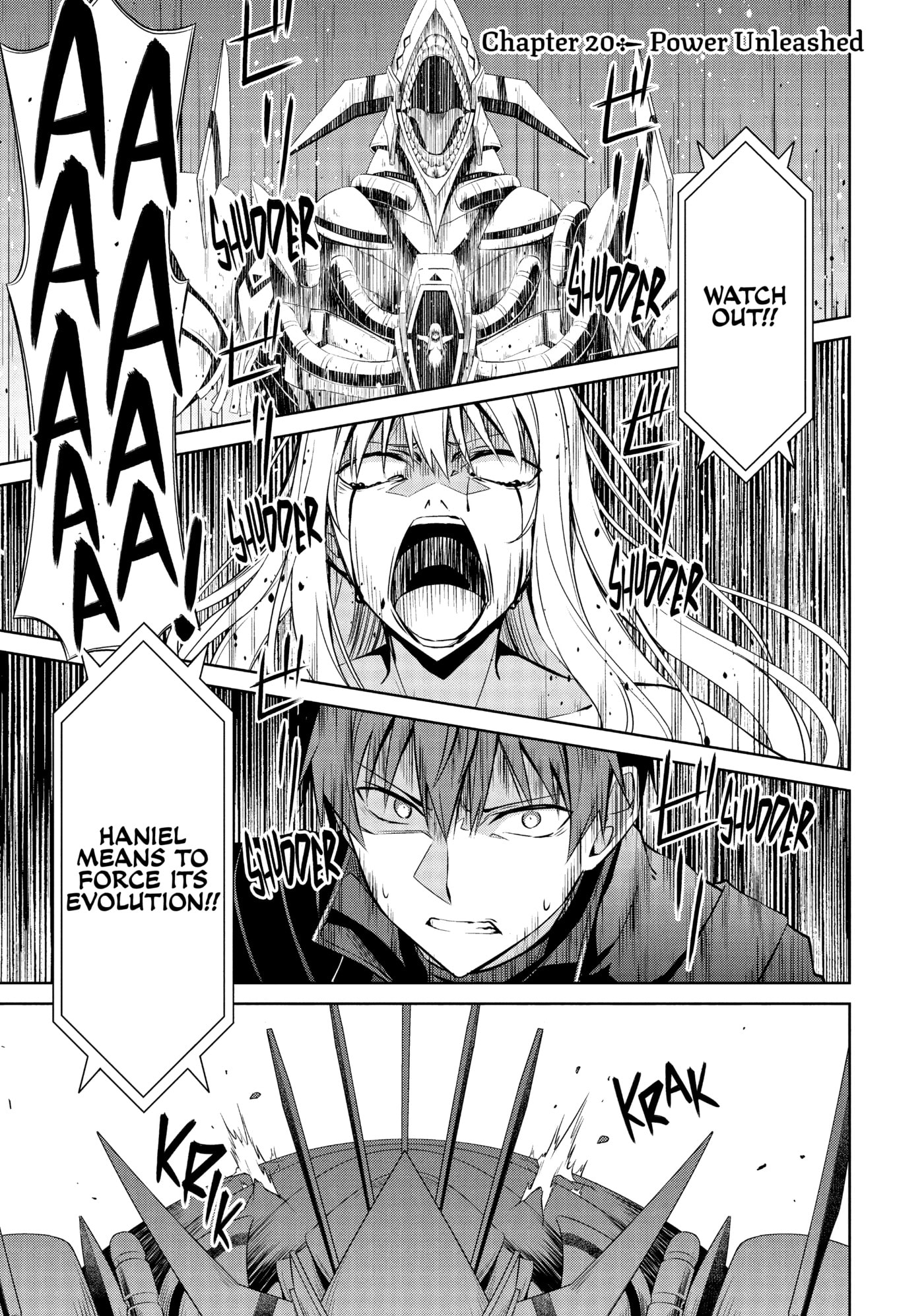 Boushoku no Berserk: Ore dake Level to Iu Gainen o Toppa Shite Saikyou Chapter 20 page 1 - 