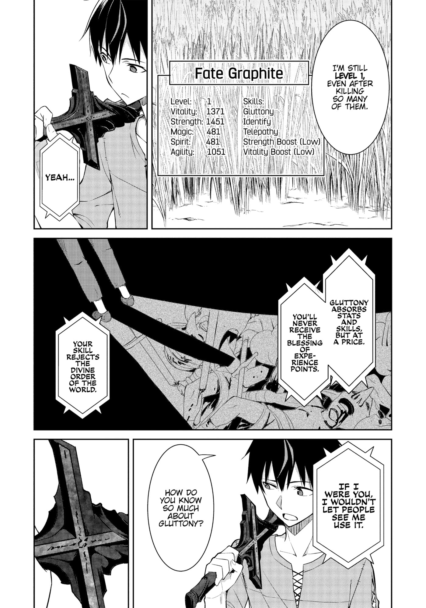 Boushoku no Berserk: Ore dake Level to Iu Gainen o Toppa Shite Saikyou Chapter 3 page 6 - 
