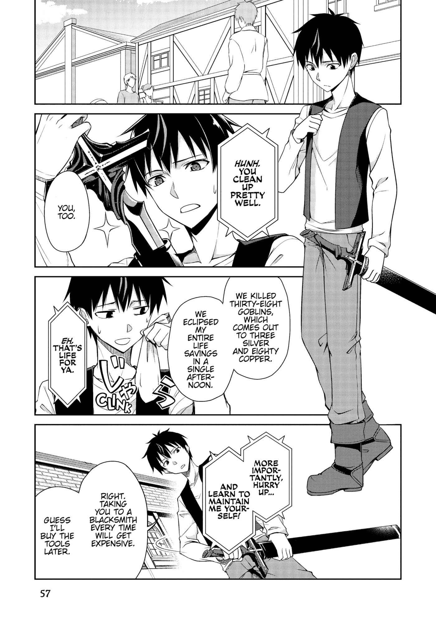 Boushoku no Berserk: Ore dake Level to Iu Gainen o Toppa Shite Saikyou Chapter 3 page 9 - 