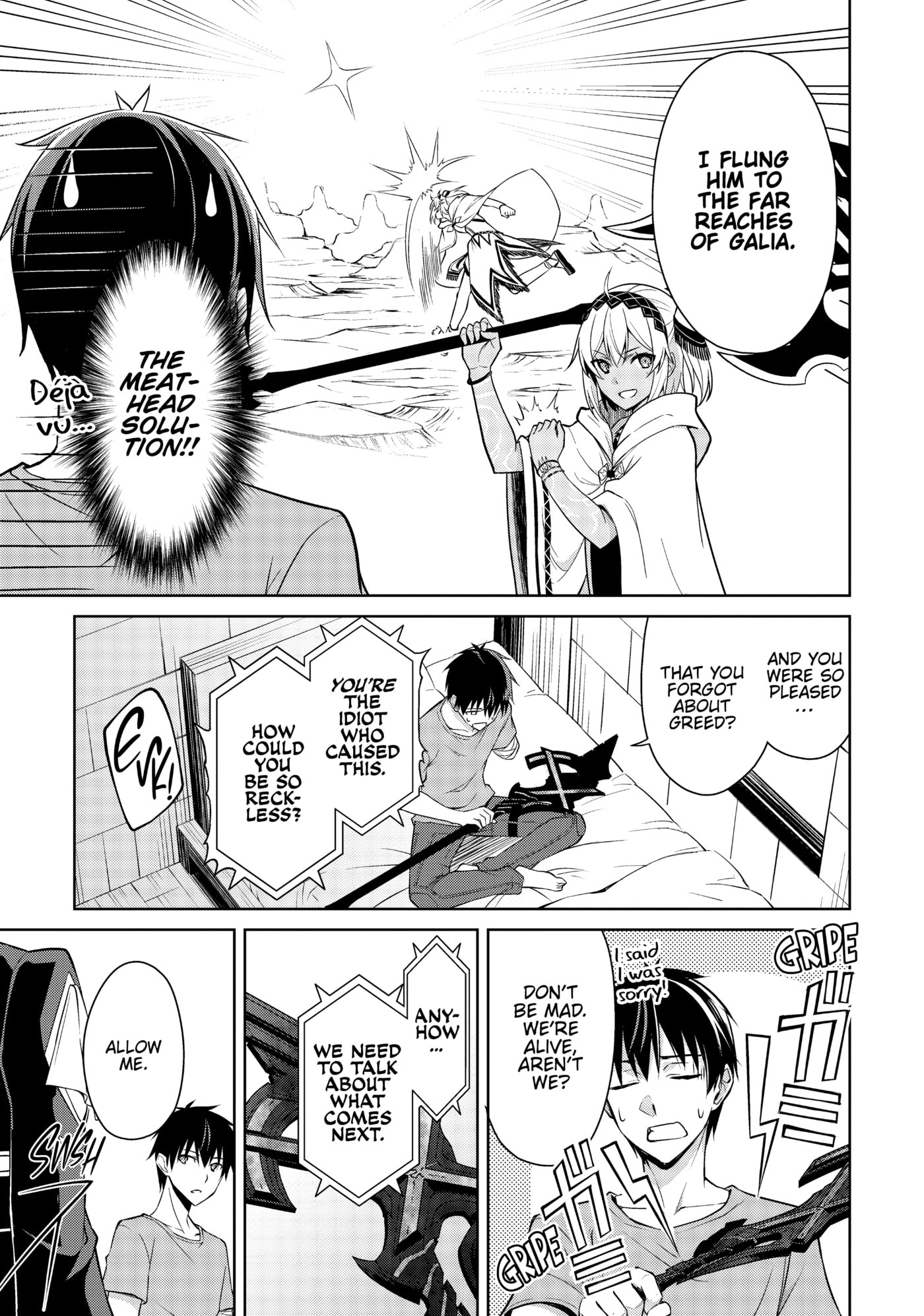 Boushoku no Berserk: Ore dake Level to Iu Gainen o Toppa Shite Saikyou Chapter 30 page 17 - 