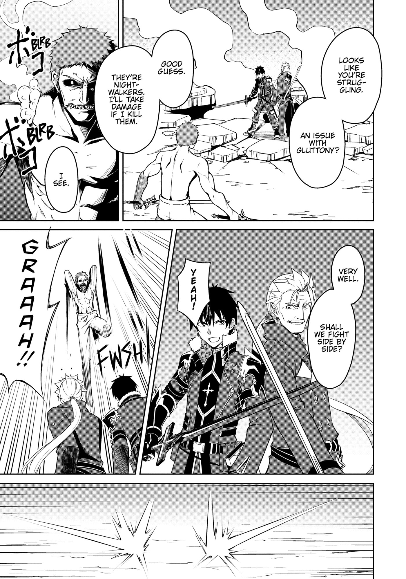 Boushoku no Berserk: Ore dake Level to Iu Gainen o Toppa Shite Saikyou Chapter 34 page 15 - 