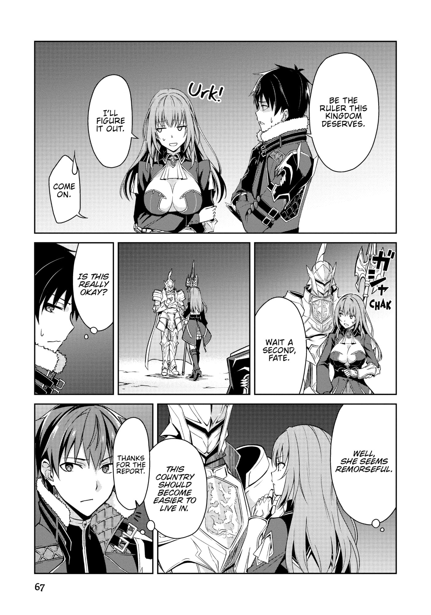 Boushoku no Berserk: Ore dake Level to Iu Gainen o Toppa Shite Saikyou Chapter 38 page 9 - 