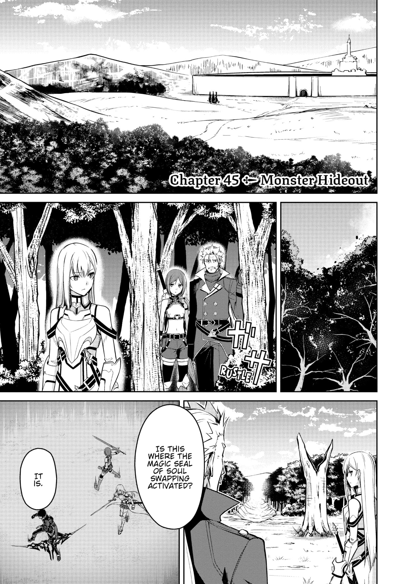 Boushoku no Berserk: Ore dake Level to Iu Gainen o Toppa Shite Saikyou Chapter 45 page 1 - 