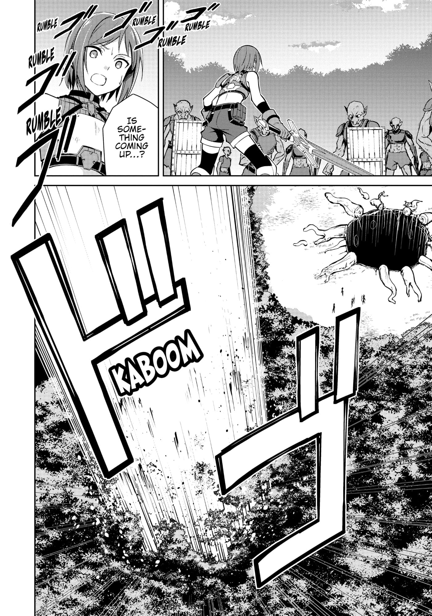 Boushoku no Berserk: Ore dake Level to Iu Gainen o Toppa Shite Saikyou Chapter 46 page 18 - 