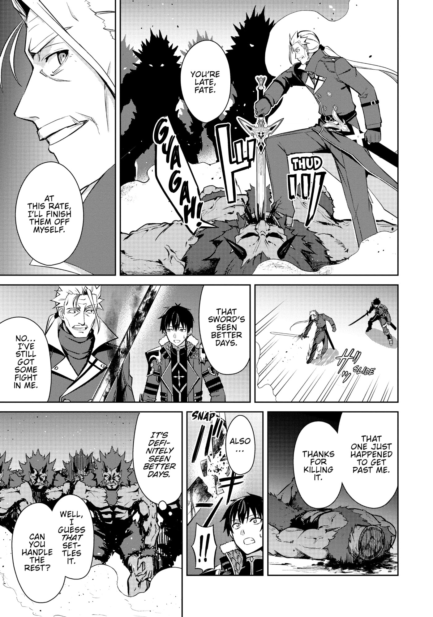 Boushoku no Berserk: Ore dake Level to Iu Gainen o Toppa Shite Saikyou Chapter 47 page 11 - 