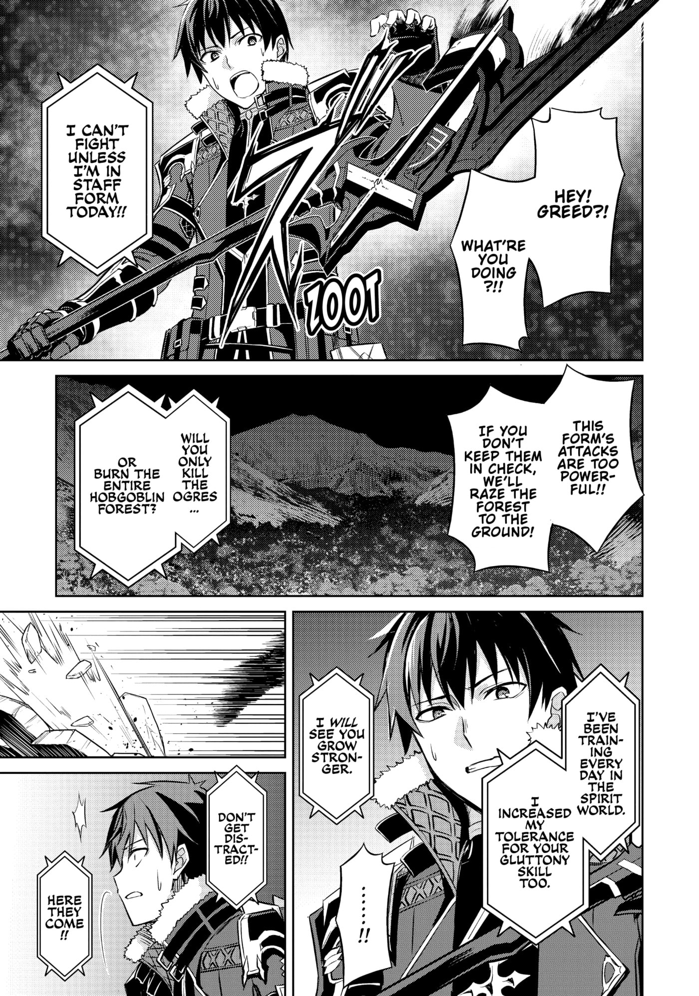 Boushoku no Berserk: Ore dake Level to Iu Gainen o Toppa Shite Saikyou Chapter 47 page 13 - 