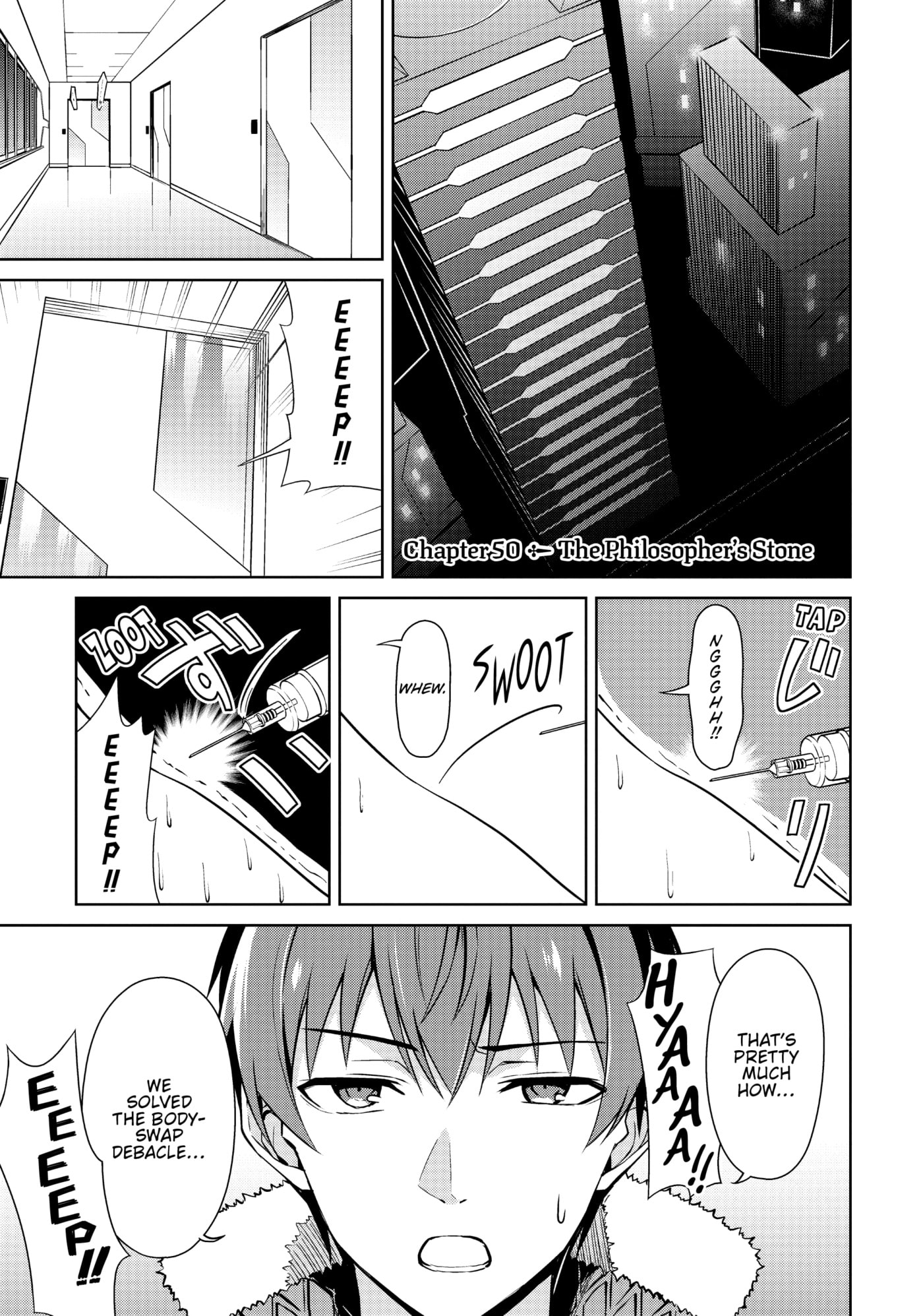 Boushoku no Berserk: Ore dake Level to Iu Gainen o Toppa Shite Saikyou Chapter 50 page 1 - 