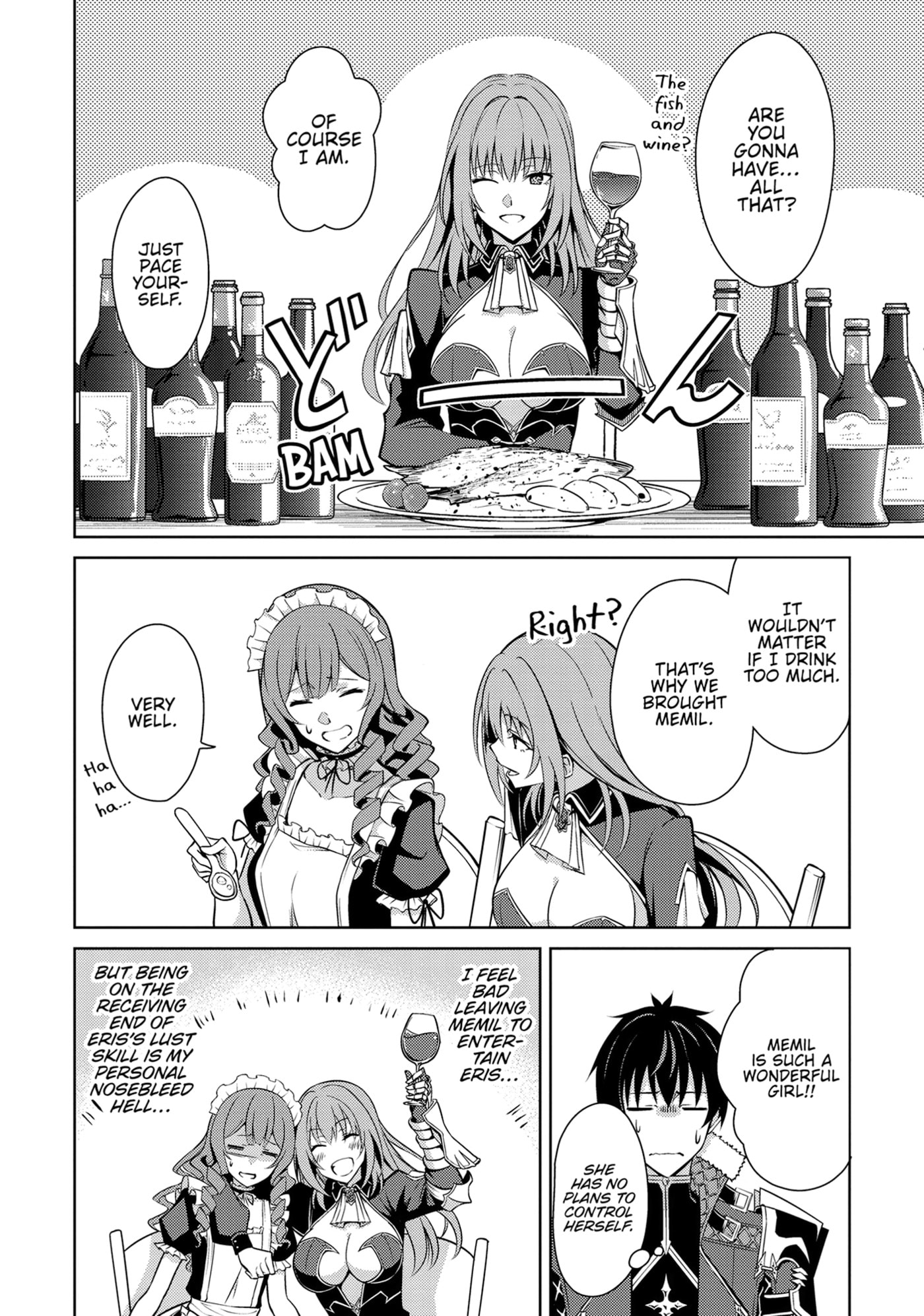 Boushoku no Berserk: Ore dake Level to Iu Gainen o Toppa Shite Saikyou Chapter 54 page 15 - 