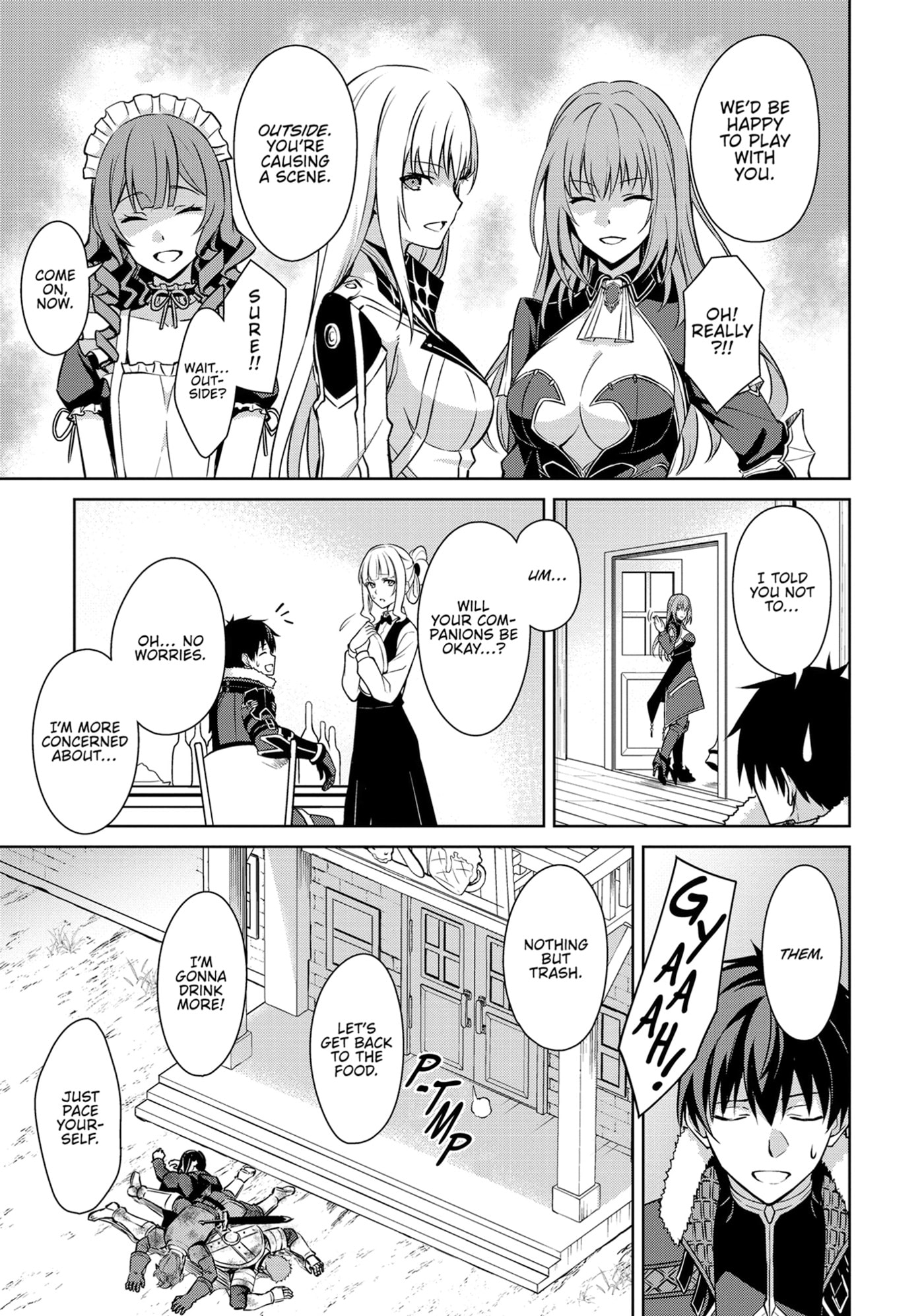 Boushoku no Berserk: Ore dake Level to Iu Gainen o Toppa Shite Saikyou Chapter 54 page 18 - 