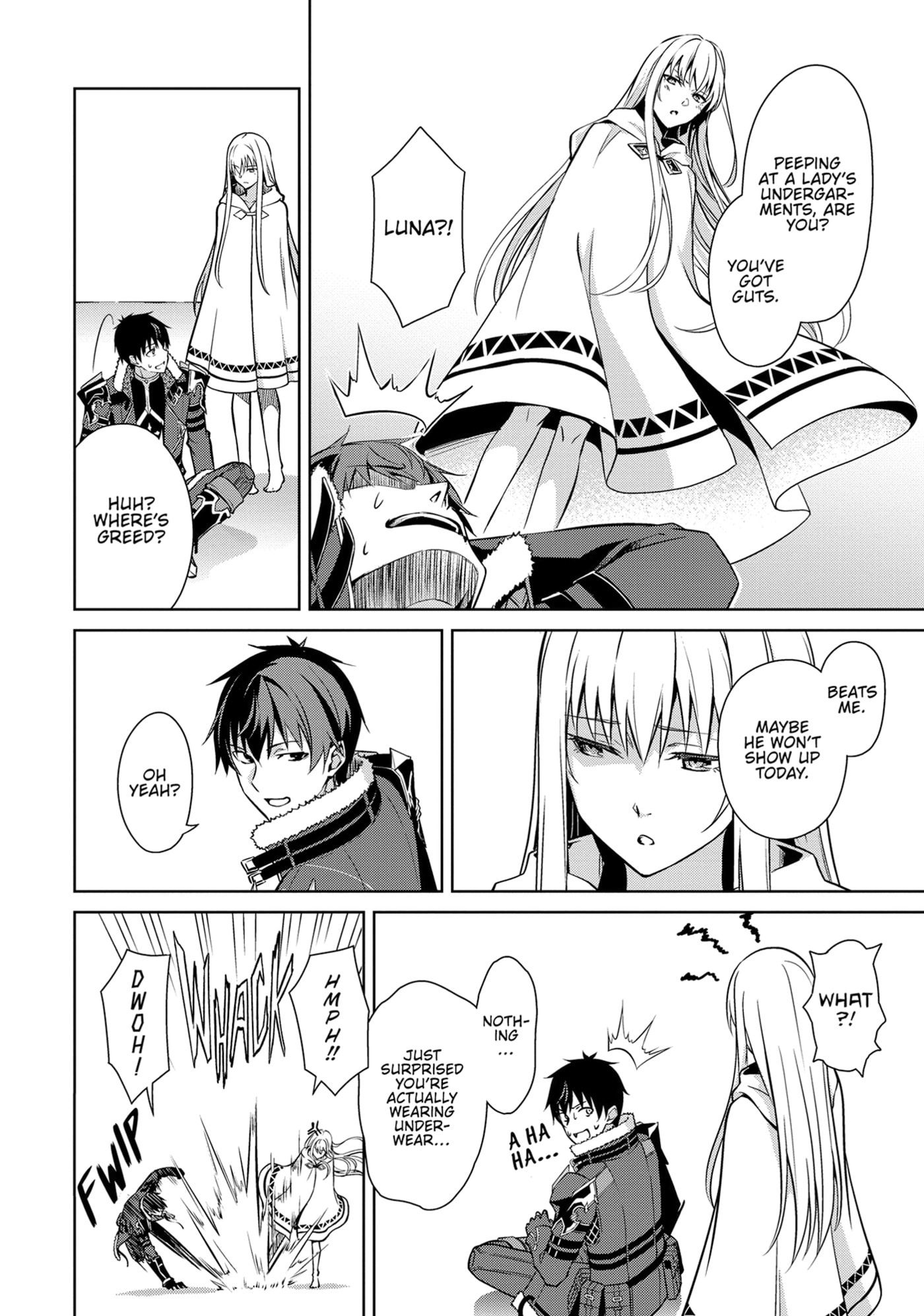 Boushoku no Berserk: Ore dake Level to Iu Gainen o Toppa Shite Saikyou Chapter 56 page 4 - 