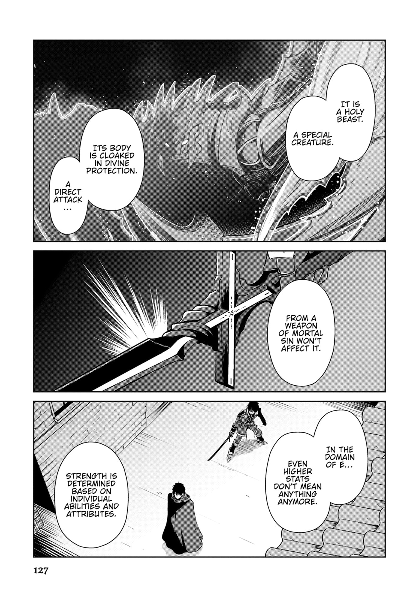 Boushoku no Berserk: Ore dake Level to Iu Gainen o Toppa Shite Saikyou Chapter 58 page 7 - 