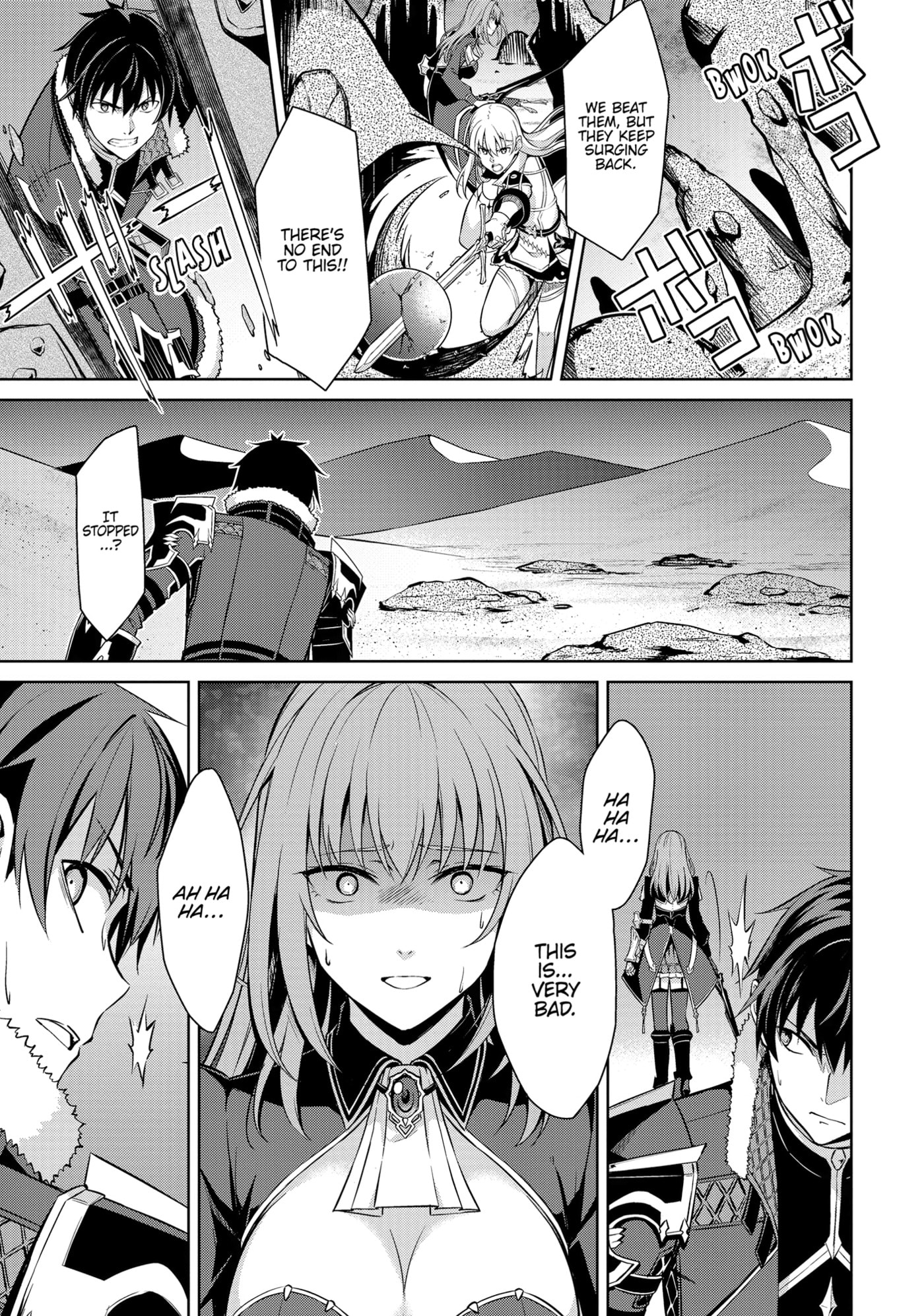 Boushoku no Berserk: Ore dake Level to Iu Gainen o Toppa Shite Saikyou Chapter 61 page 15 - 