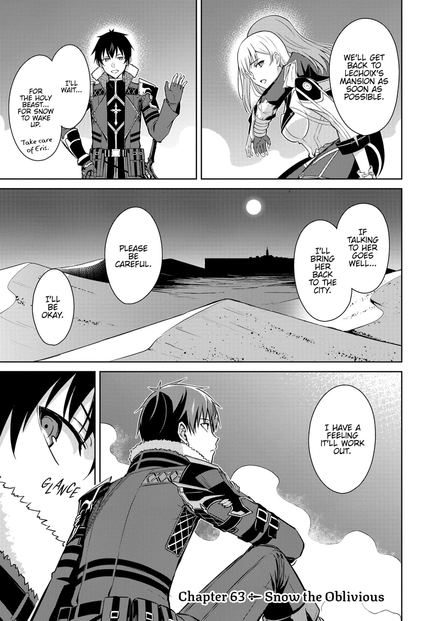 Boushoku no Berserk: Ore dake Level to Iu Gainen o Toppa Shite Saikyou Chapter 63 page 1 - 