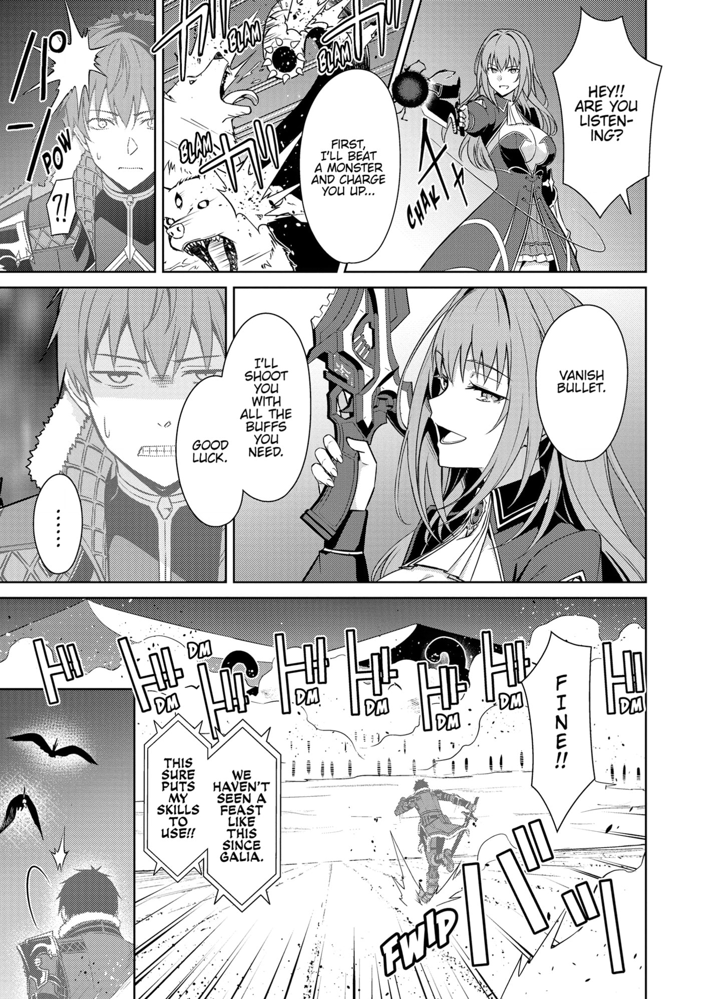 Boushoku no Berserk: Ore dake Level to Iu Gainen o Toppa Shite Saikyou Chapter 64 page 11 - 
