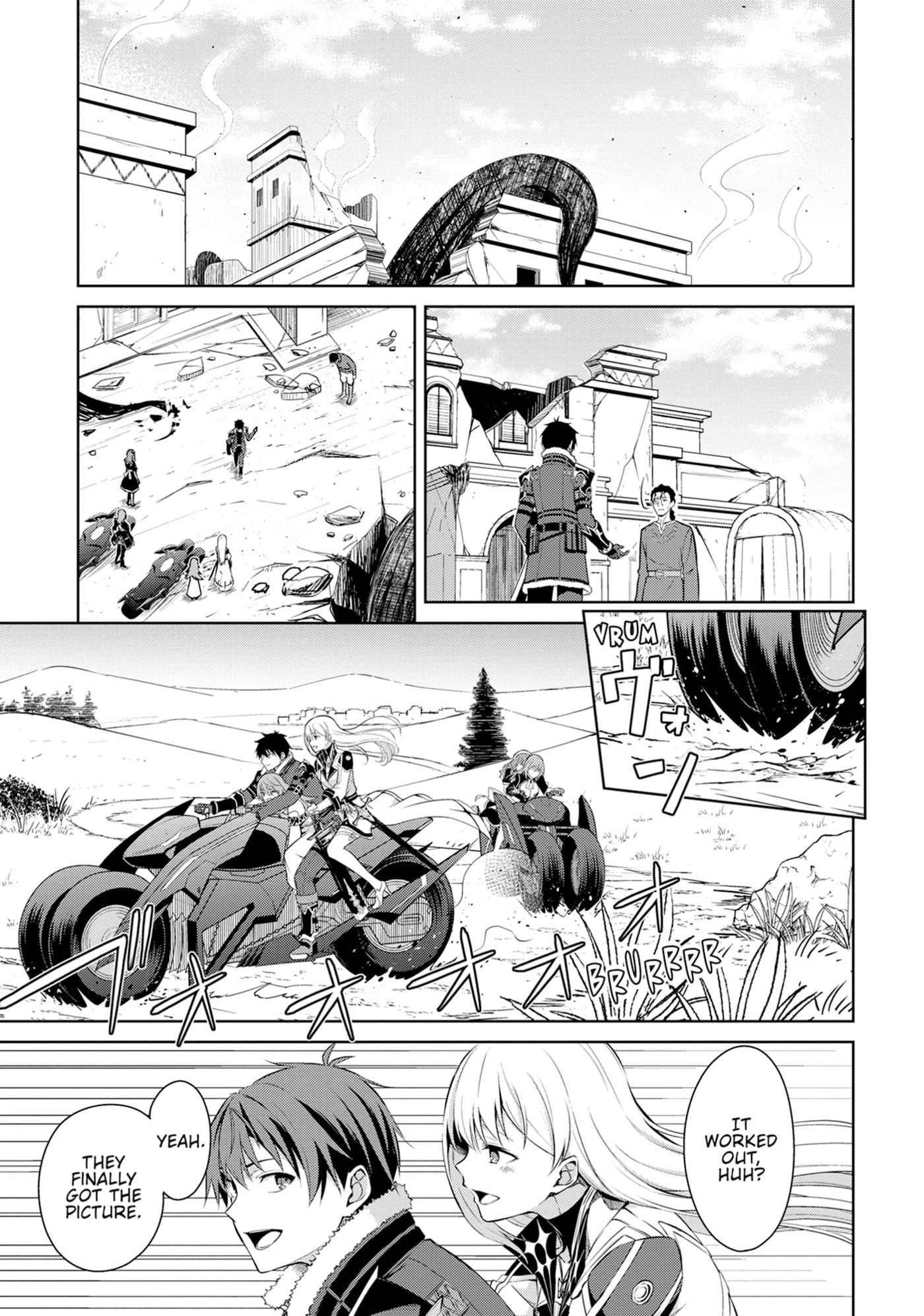 Boushoku no Berserk: Ore dake Level to Iu Gainen o Toppa Shite Saikyou Chapter 66 page 16 - 