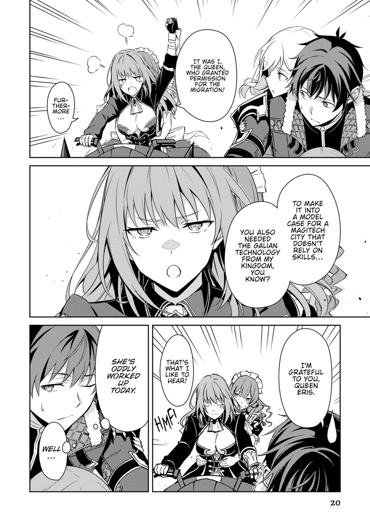 Boushoku no Berserk: Ore dake Level to Iu Gainen o Toppa Shite Saikyou Chapter 66 page 21 - 