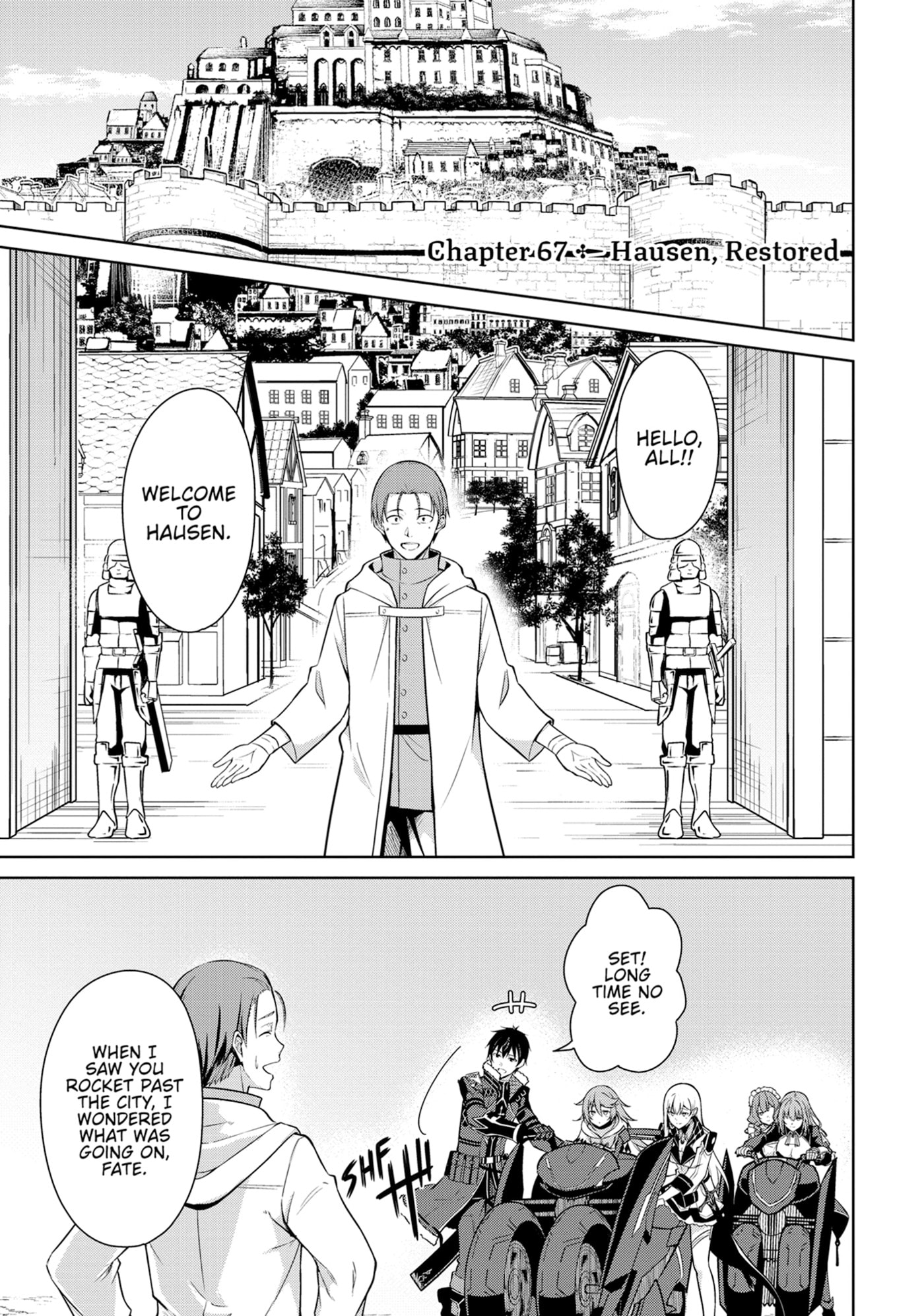 Boushoku no Berserk: Ore dake Level to Iu Gainen o Toppa Shite Saikyou Chapter 67 page 1 - 