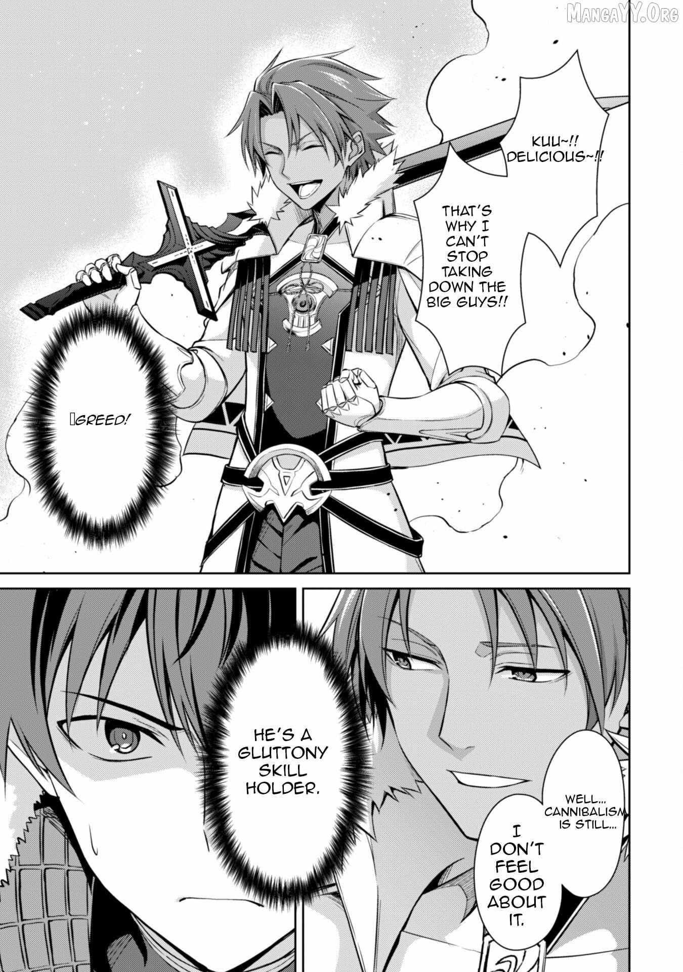 Boushoku no Berserk: Ore dake Level to Iu Gainen o Toppa Shite Saikyou Chapter 73 page 22 - 