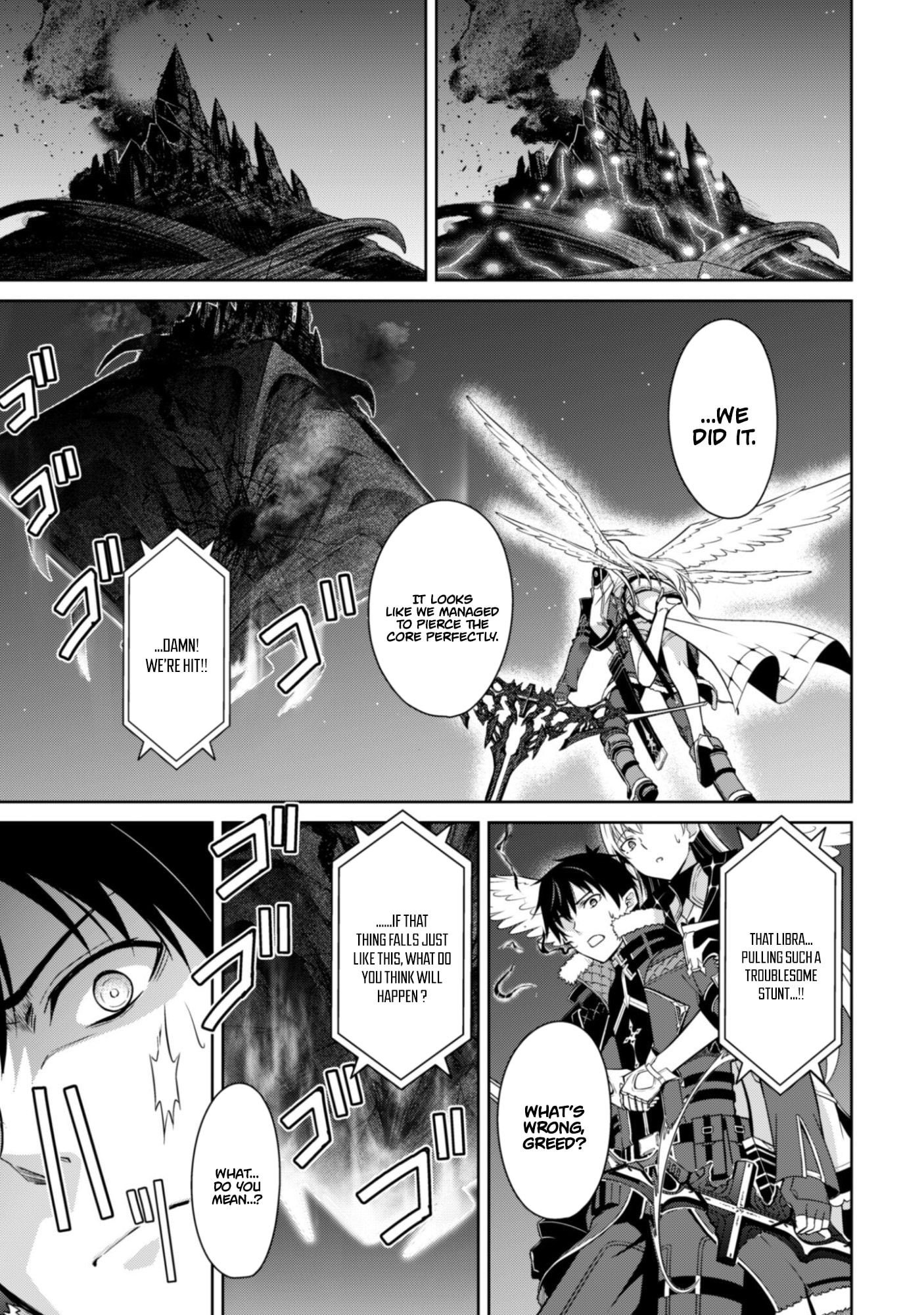 Boushoku no Berserk: Ore dake Level to Iu Gainen o Toppa Shite Saikyou Chapter 78 page 11 - 