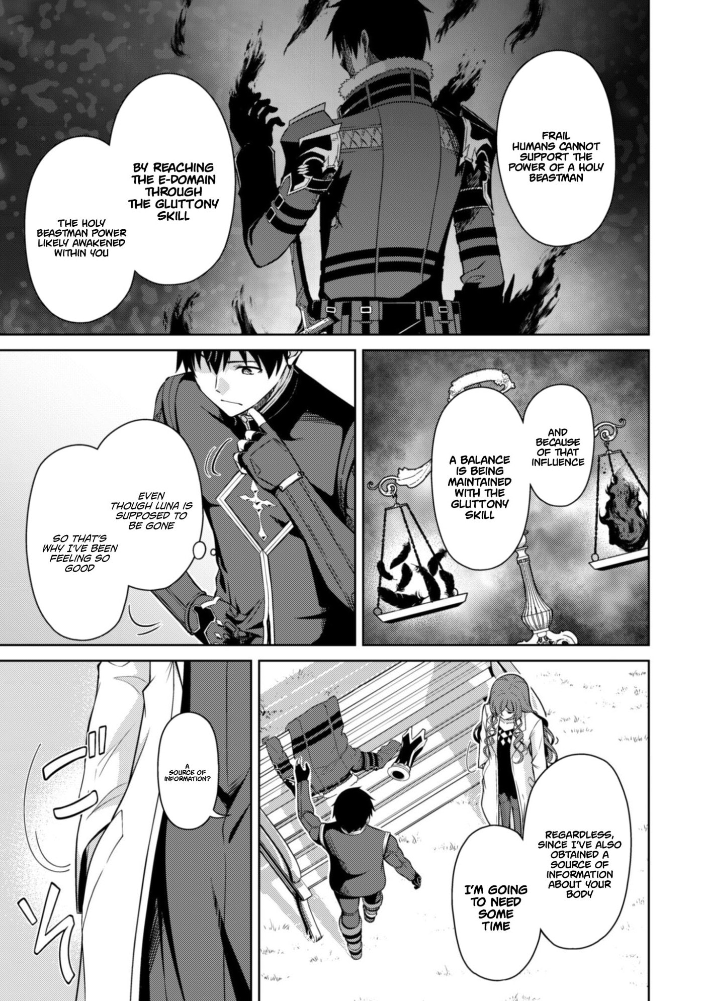 Boushoku no Berserk: Ore dake Level to Iu Gainen o Toppa Shite Saikyou Chapter 79 page 12 - 