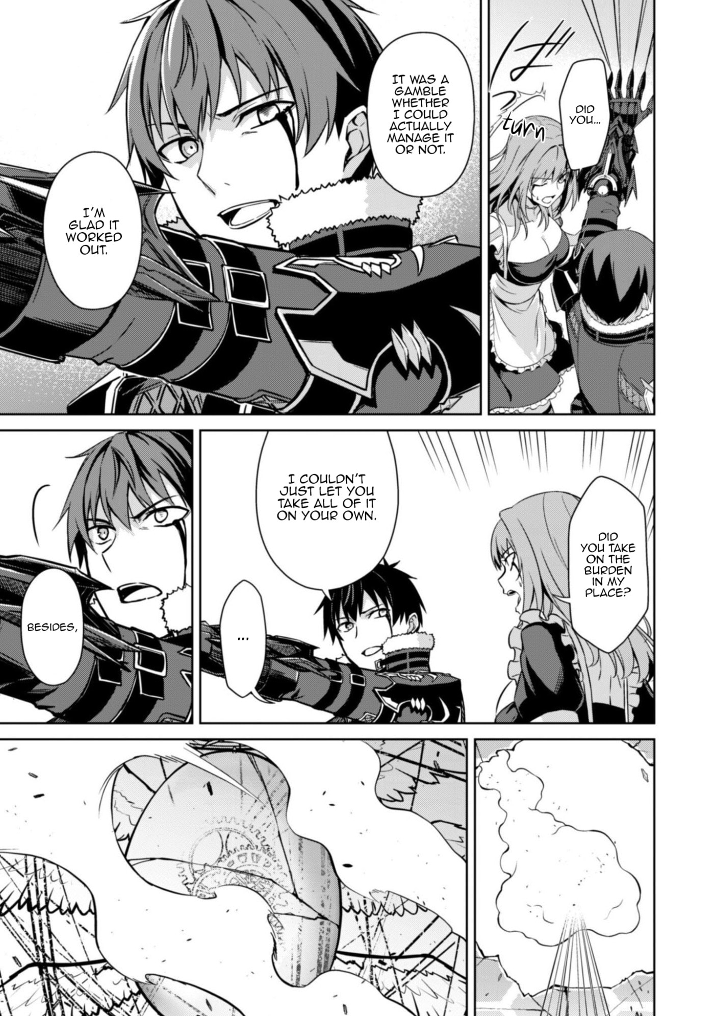 Boushoku no Berserk: Ore dake Level to Iu Gainen o Toppa Suru THE COMIC Chapter 84 page 12 - 