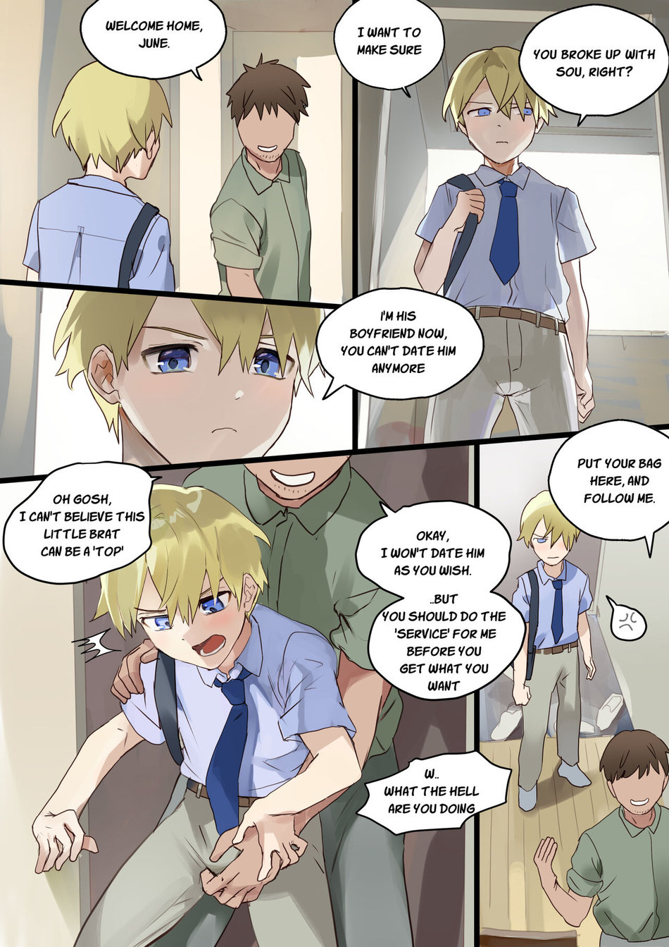 Boyfriend Test Chapter 1 page 2 - 