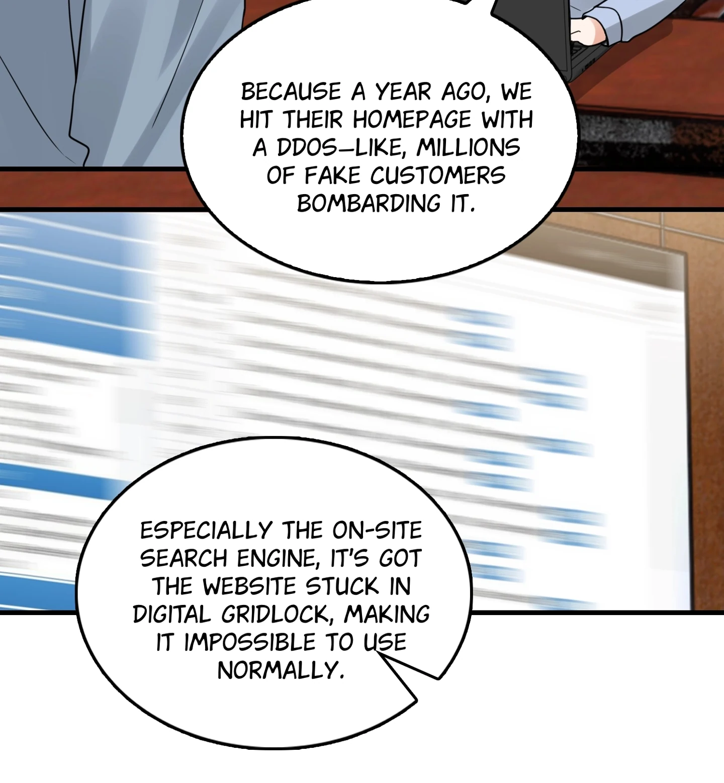 Breaking Through the Clouds 2: Devouring the Seas Chapter 23.5 page 56 - 