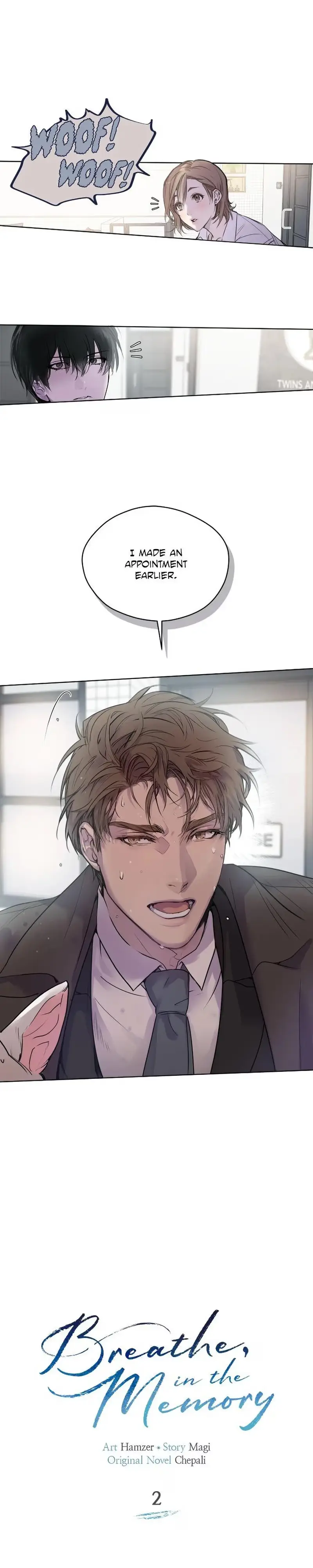 Breathe, in the Memory Chapter 2 page 1 - 