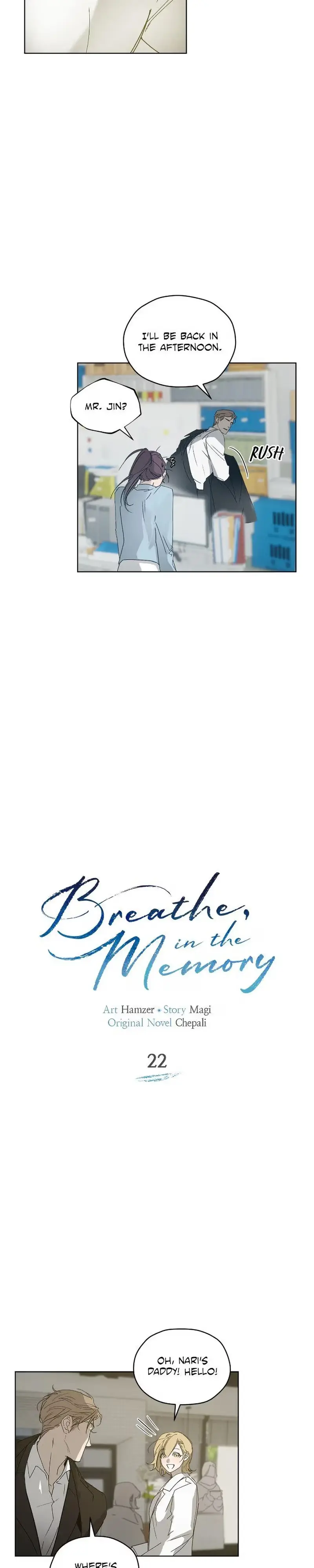 Breathe, in the Memory Chapter 22 page 13 - 