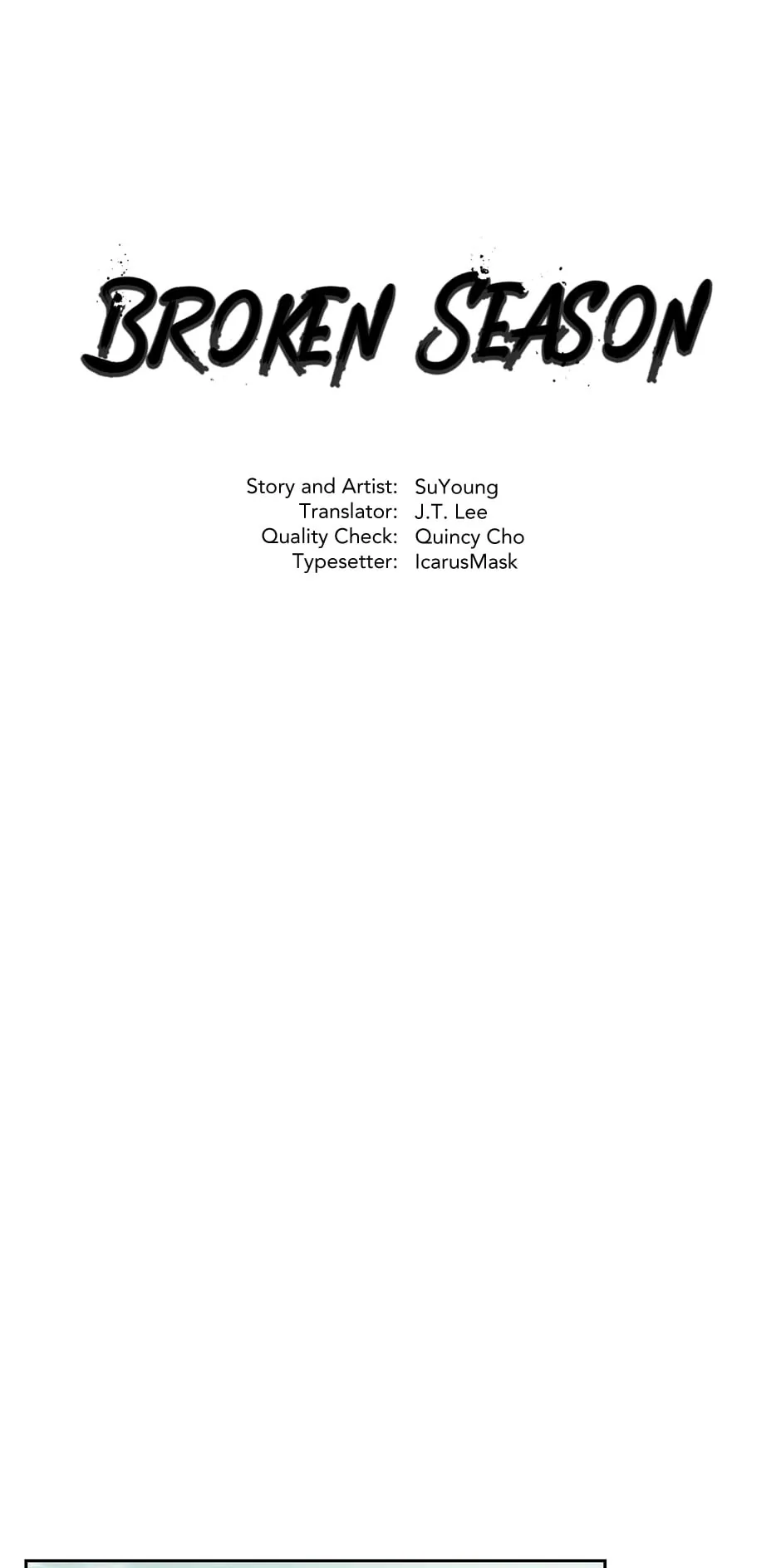 Broken Season Chapter 2 page 1 - 