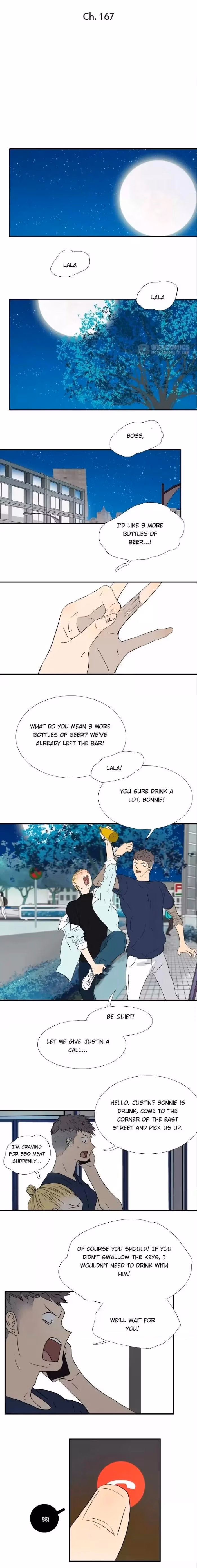 Bromance Chapter 167 page 1 - 
