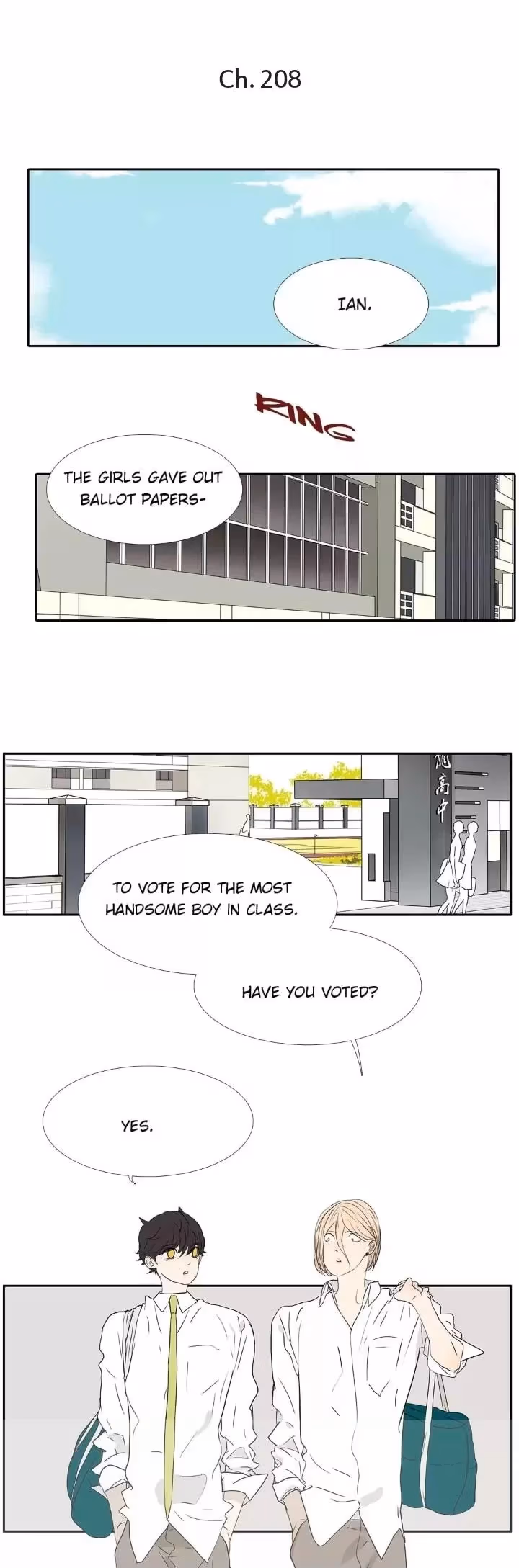 Bromance Chapter 208 page 1 - 