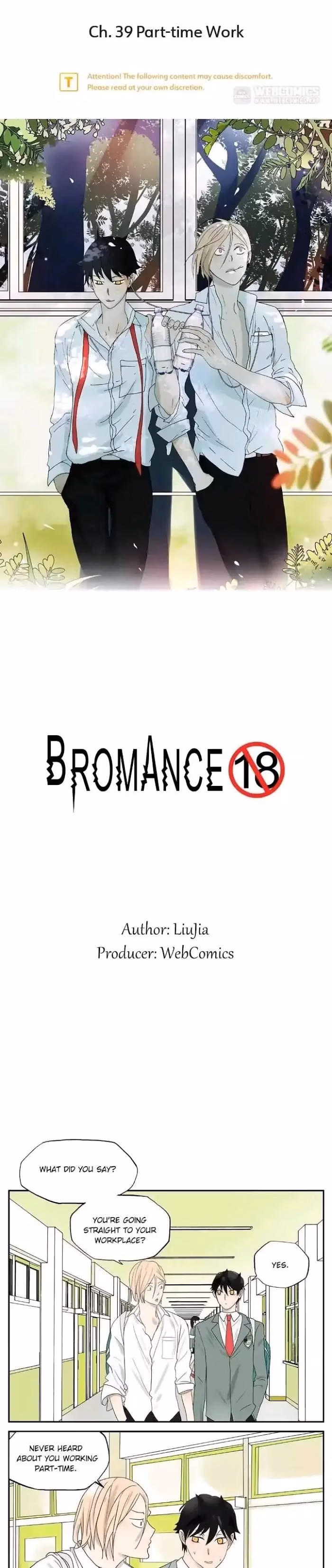 Bromance Chapter 39 page 1 - 