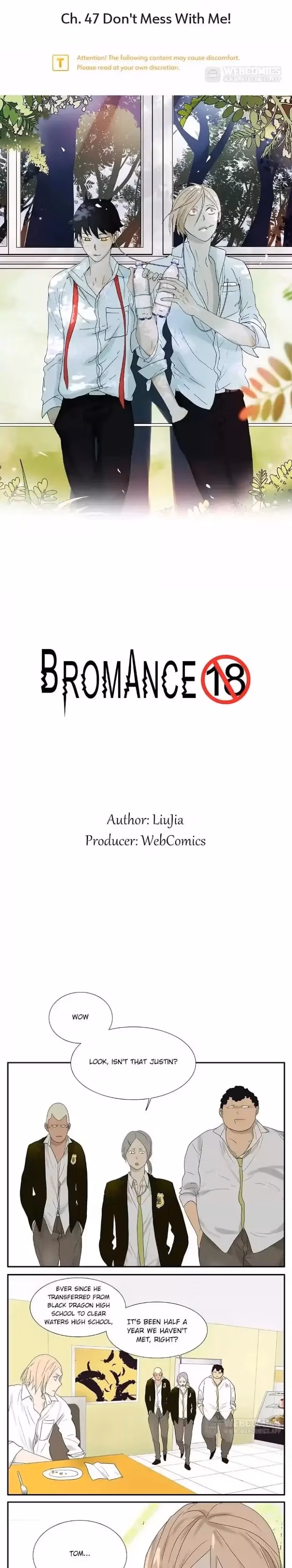 Bromance Chapter 47 page 1 - 