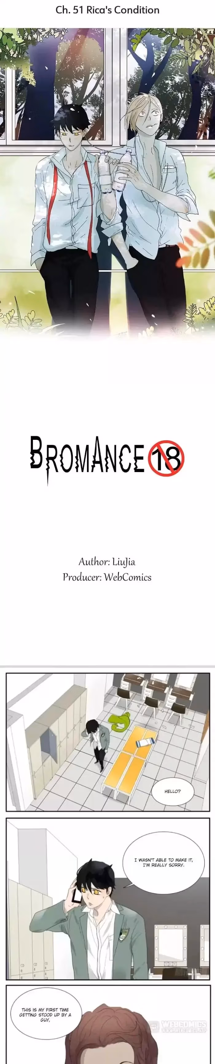 Bromance Chapter 51 page 1 - 