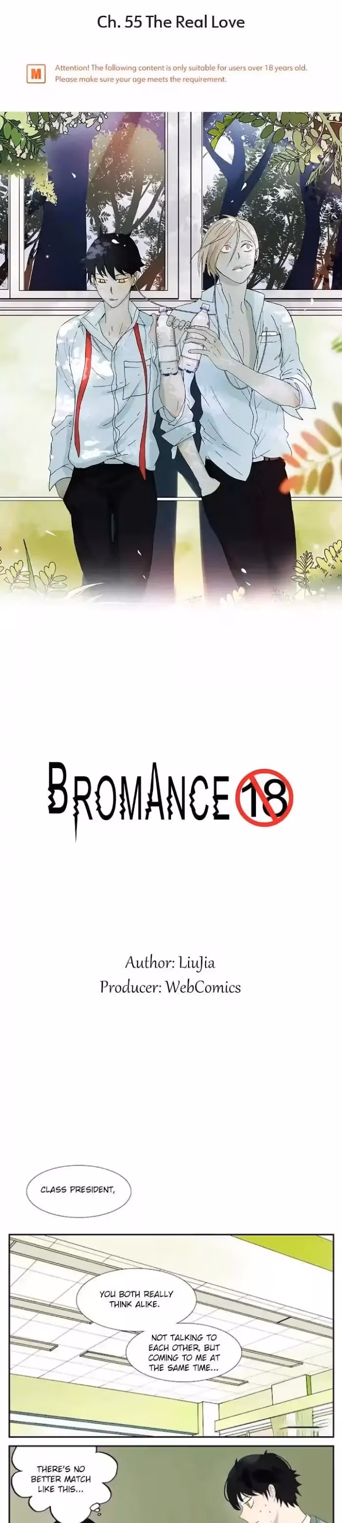 Bromance Chapter 55 page 1 - 